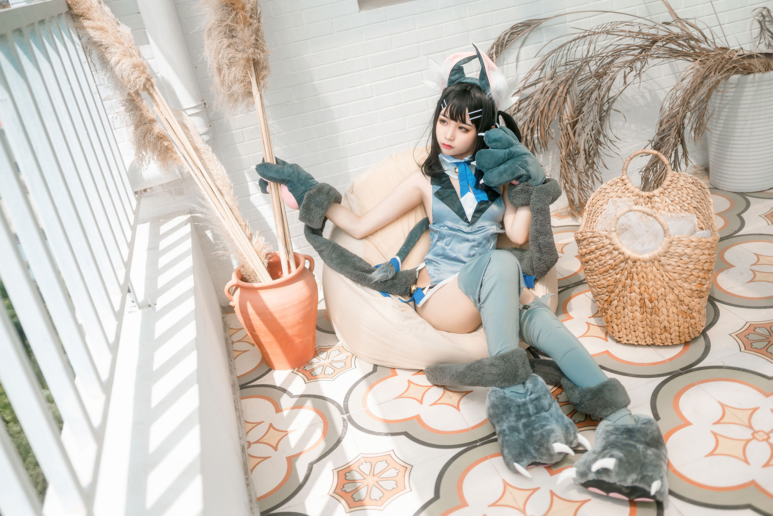 [Cosplay写真] 动漫博主蠢沫沫 – 卫宫美游-秀臀网-高品质图集网