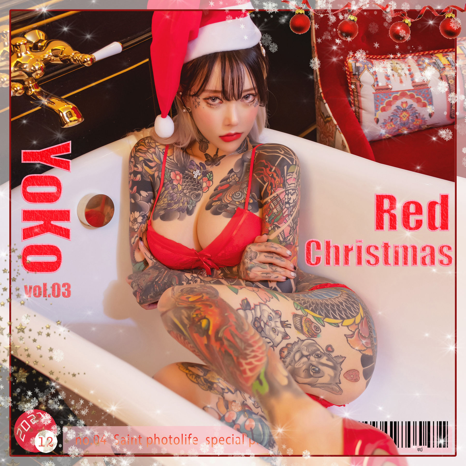 [saintphotolife] Yoko – Vol.03 Xmas-秀臀网-高品质图集网