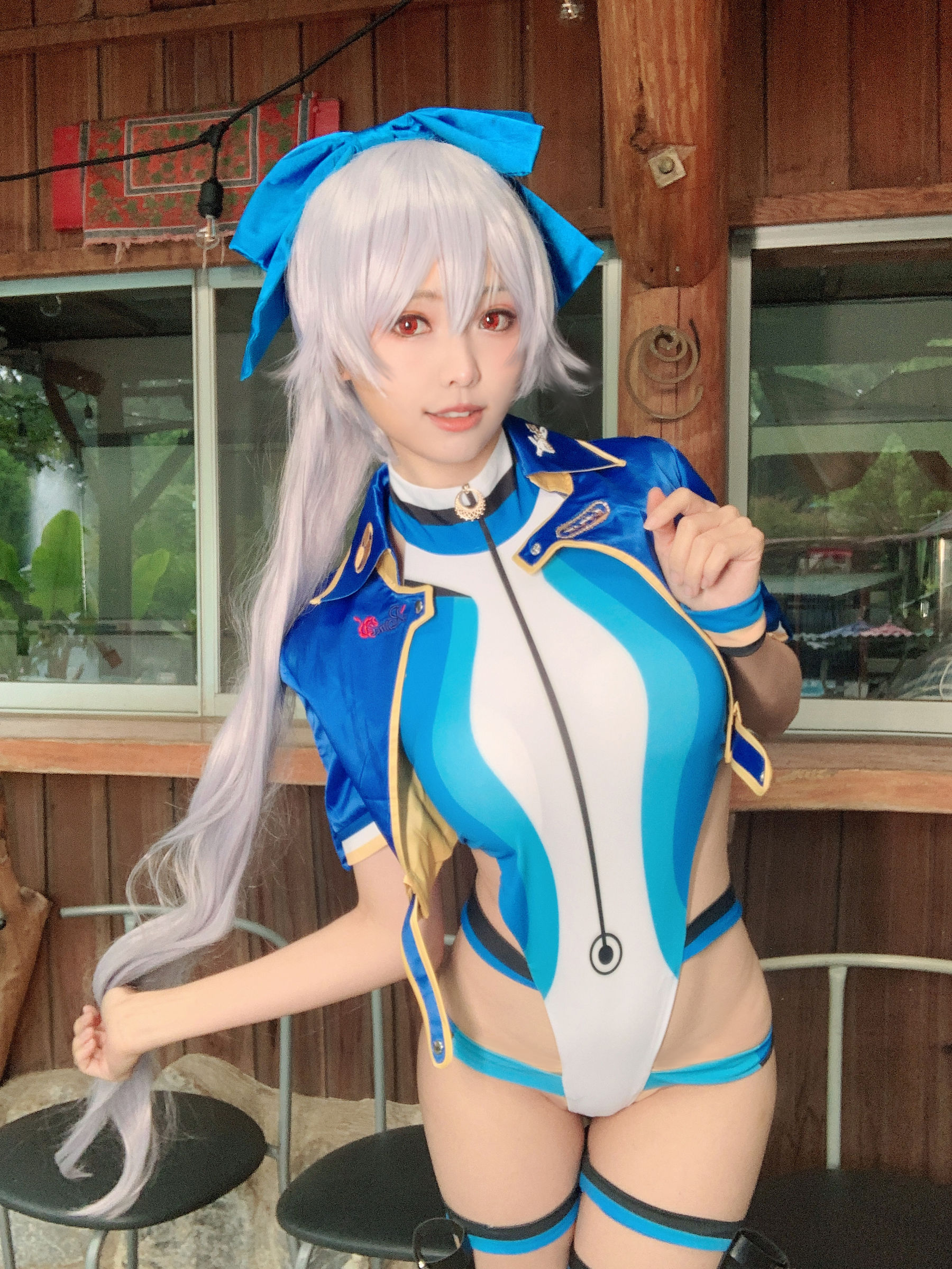 [福利COS] Ely_eee(ElyEE子) – 巴御前-秀臀网-高品质图集网