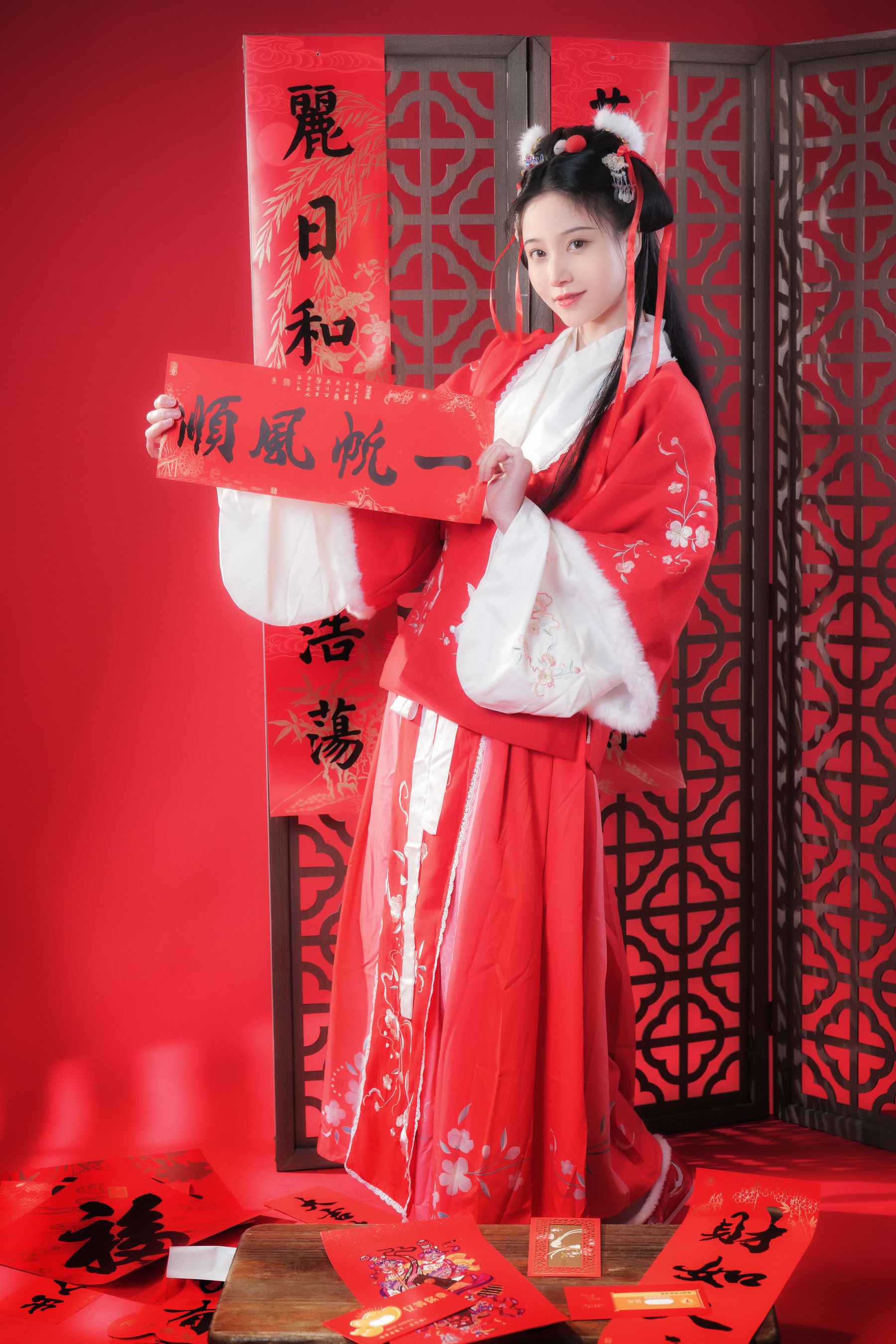 [福利COS] Nnian – 拜年图-秀臀网-高品质图集网