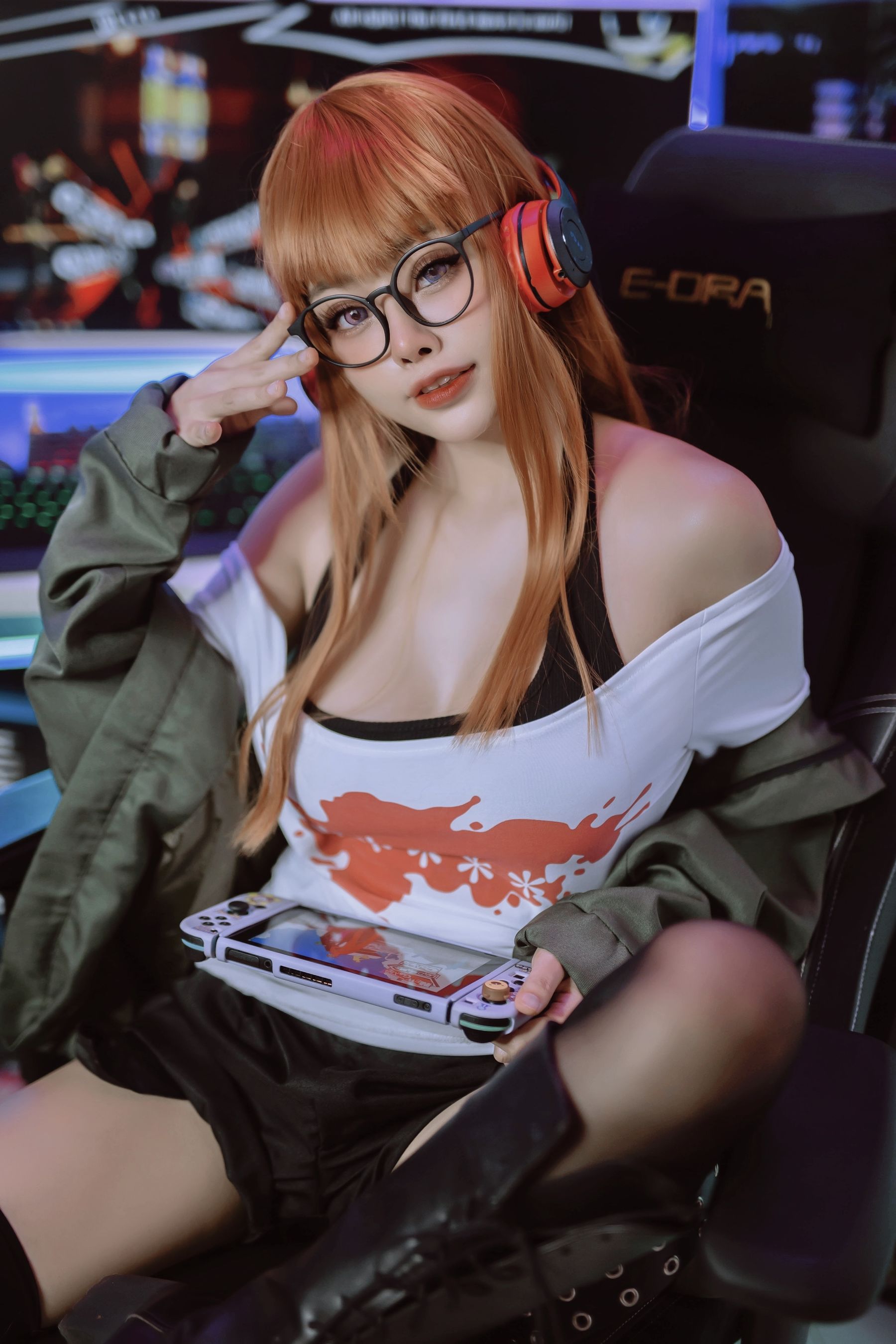 [福利COS] 日本性感萝莉Byoru – Futaba Sakura-秀臀网-高品质图集网