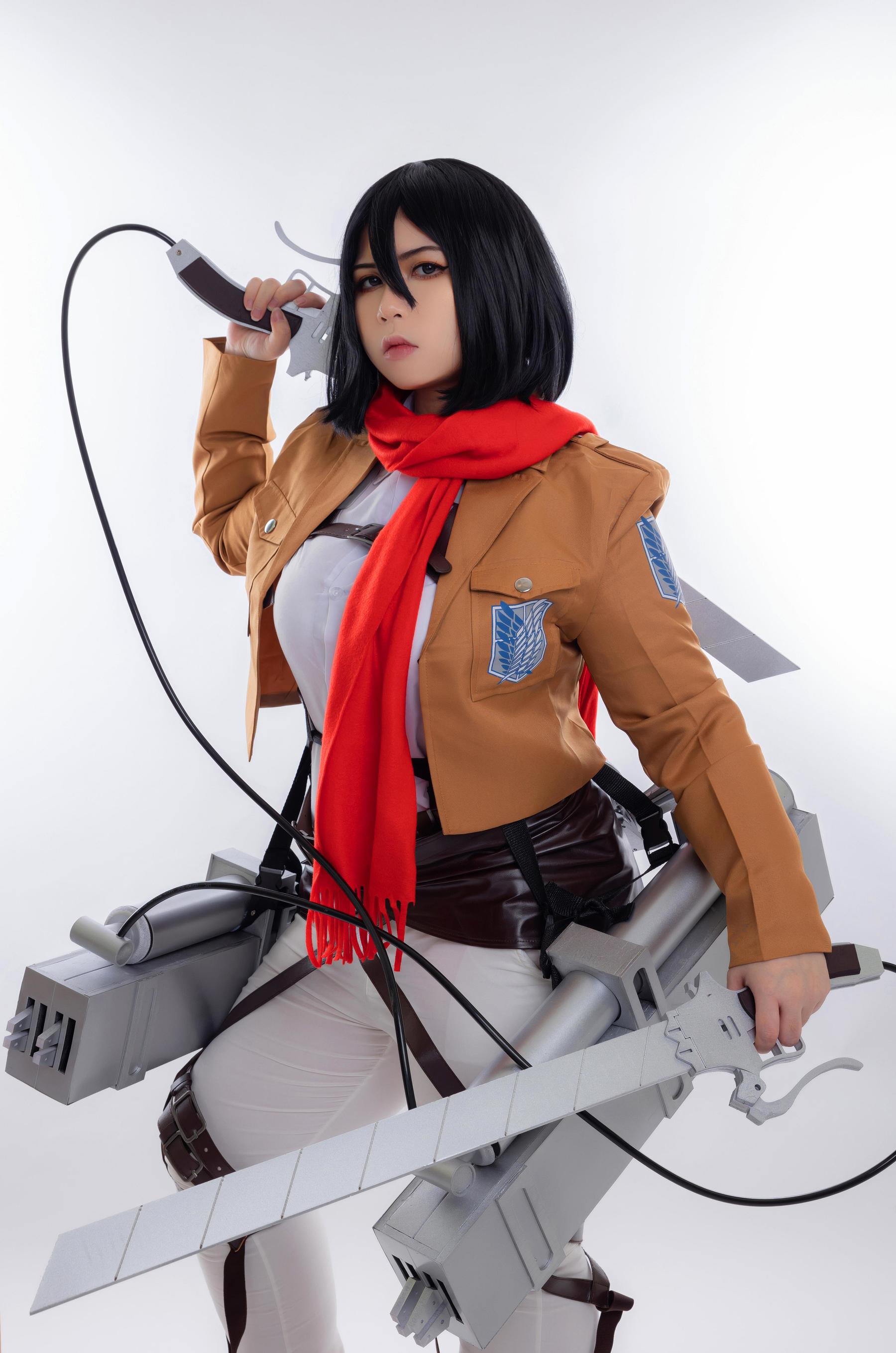 [福利COS] Uy Uy – Mikasa-秀臀网-高品质图集网