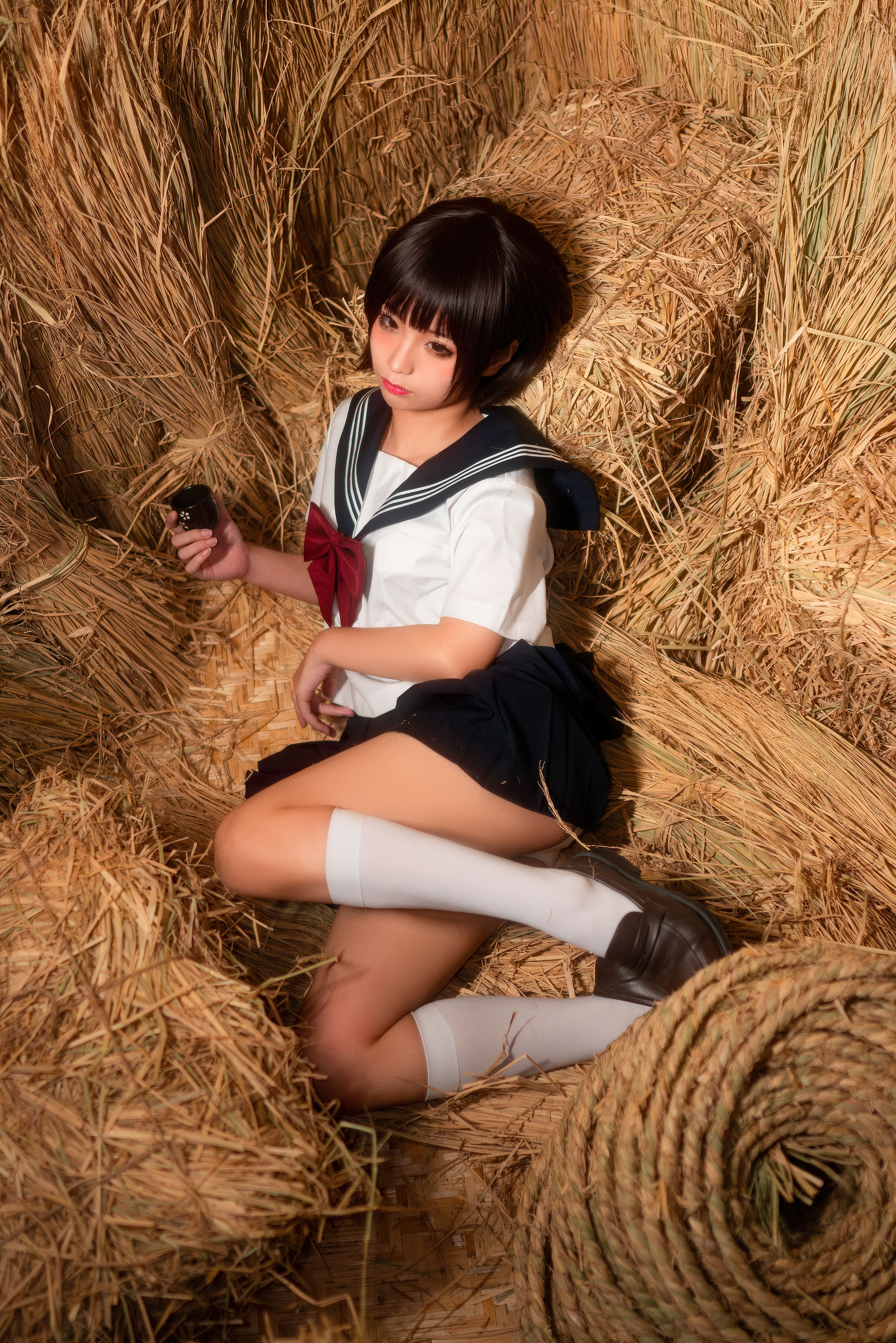 动漫博主蠢沫沫 稻草里的少女-蕾丝百合网-美图分享,Cosplay美图,私房写真,套图下载