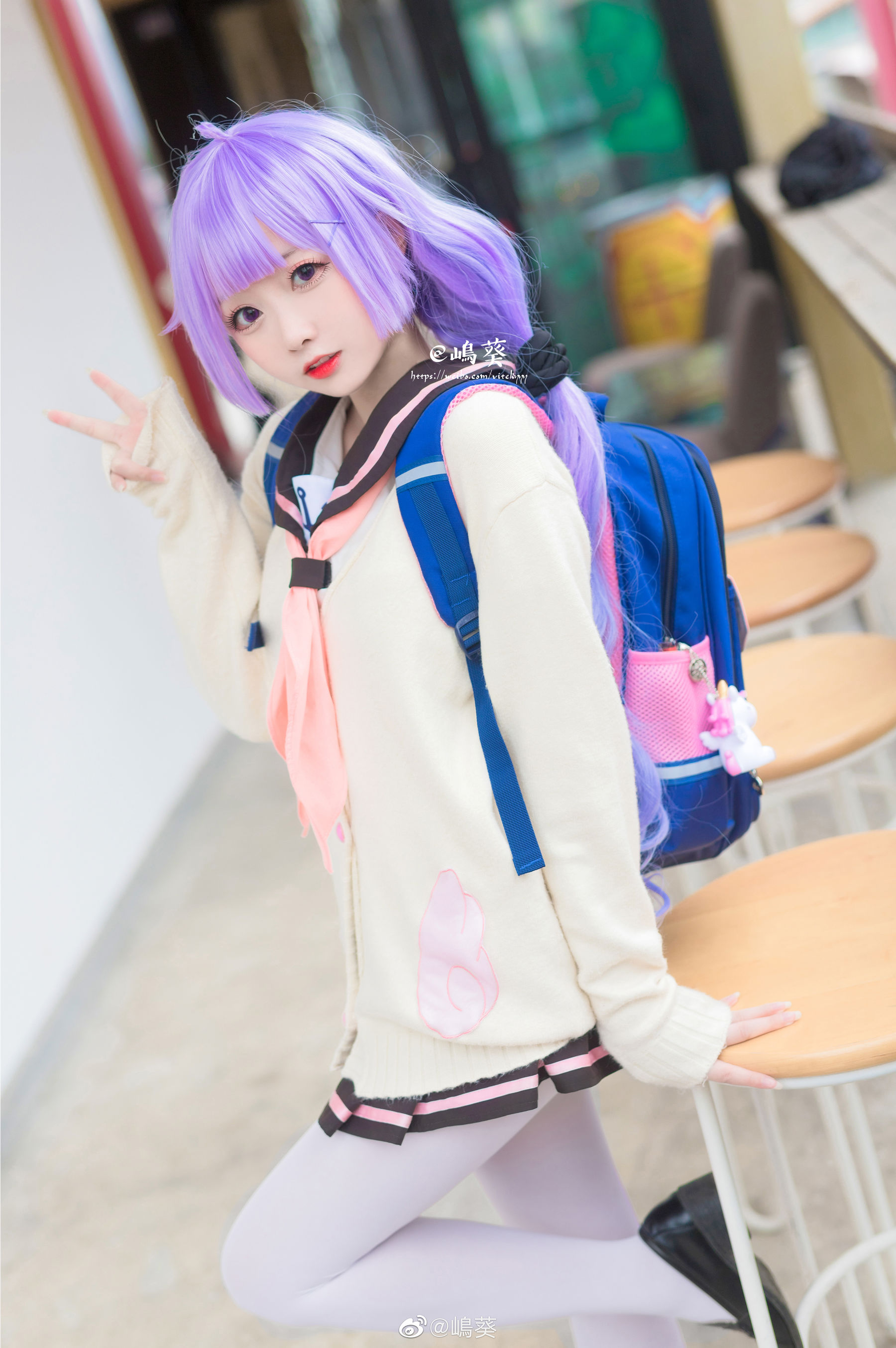 微博美女嶋葵 碧海航线 独角兽约会日-蕾丝百合网-美图分享,Cosplay美图,私房写真,套图下载