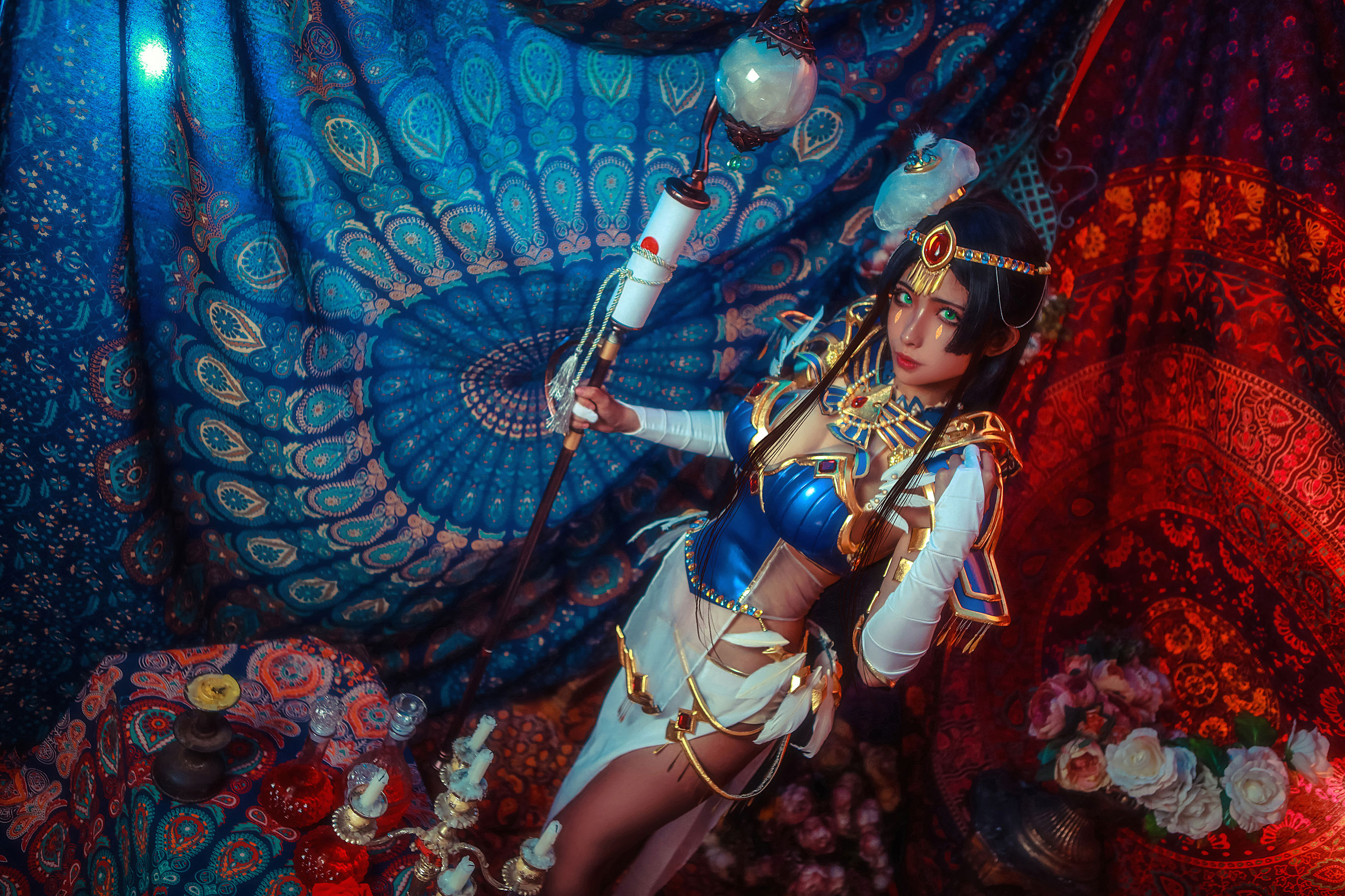 COS福利rioko凉凉子 山鲁佐德-蕾丝百合网-美图分享,Cosplay美图,私房写真,套图下载
