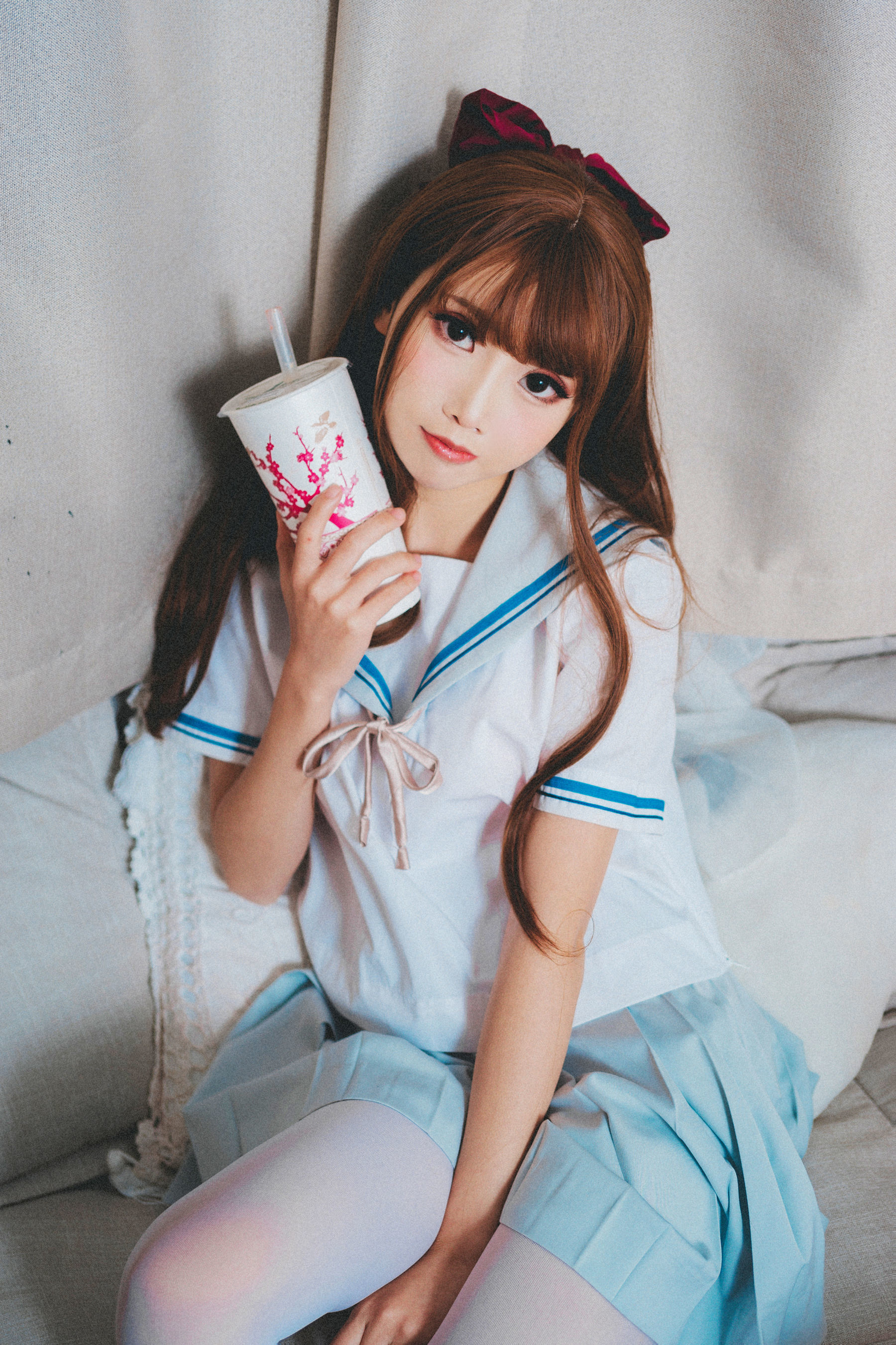 [萝莉COS] 面饼仙儿 – JK秀-蕾丝百合网-美图分享,Cosplay美图,私房写真,套图下载