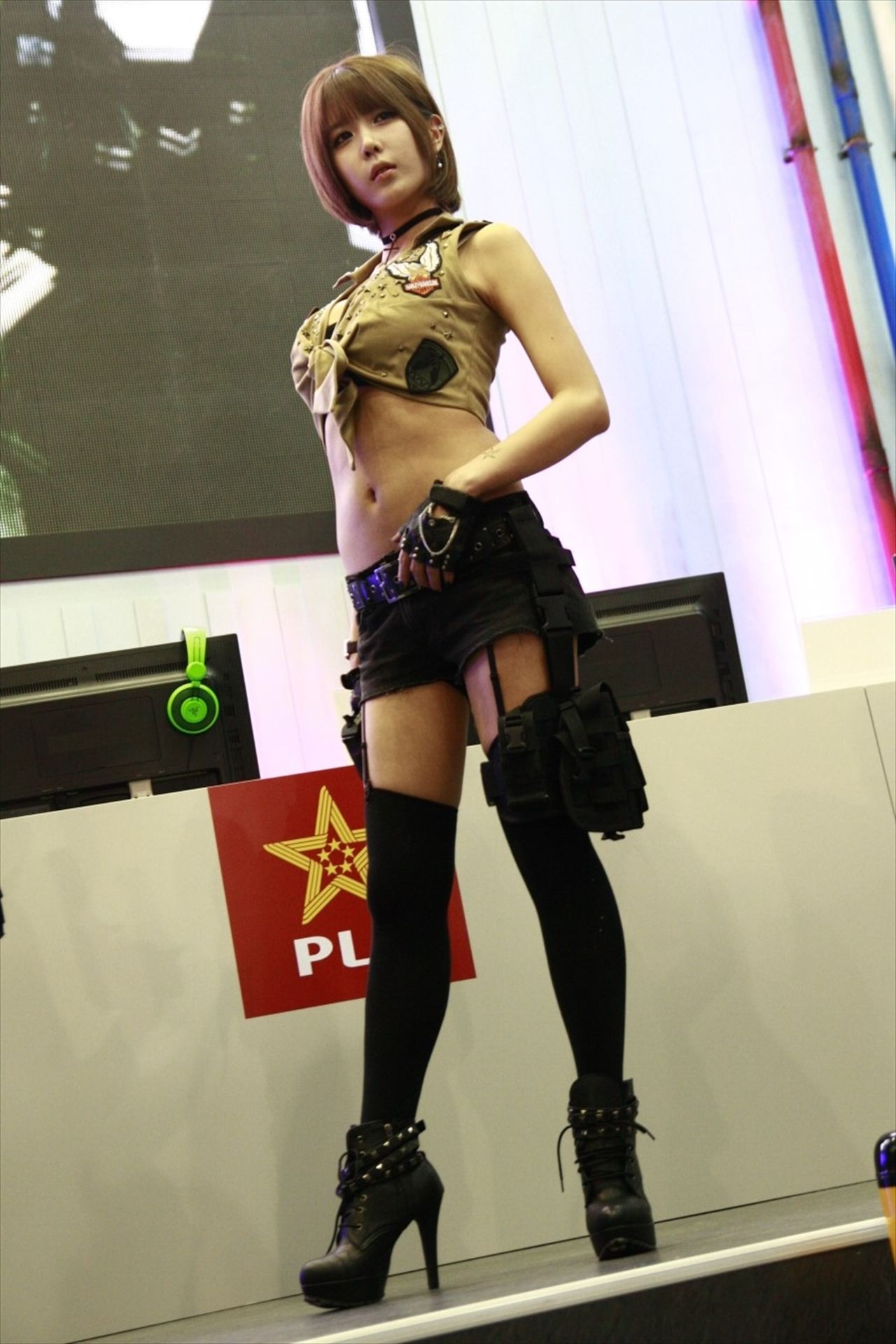 [韩国美女] 许允美-游戏展览COS-蕾丝百合网-美图分享,Cosplay美图,私房写真,套图下载