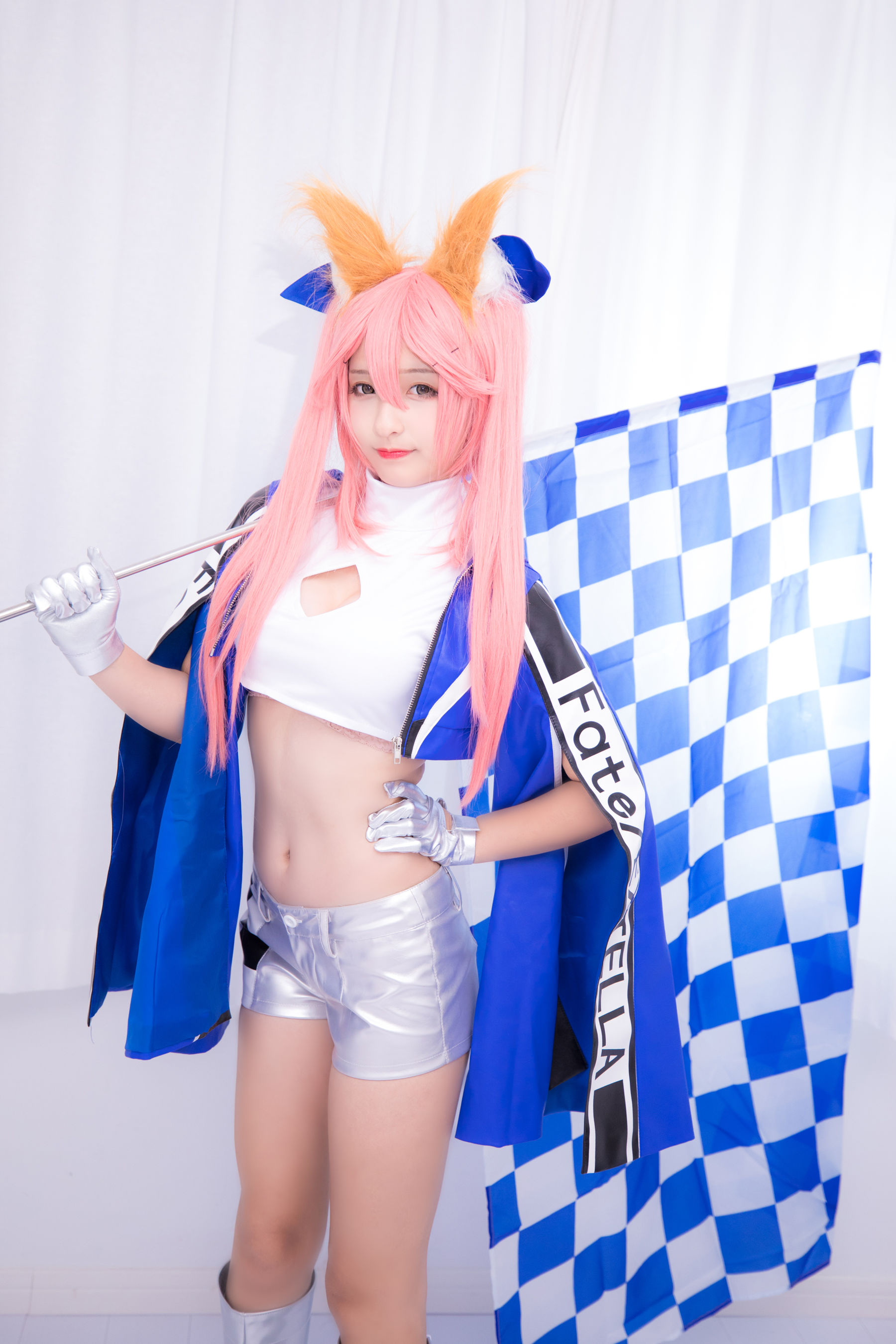 [萝莉COS] 神楽板真冬 目標はあなた、エンジン全開！！-蕾丝百合网-美图分享,Cosplay美图,私房写真,套图下载