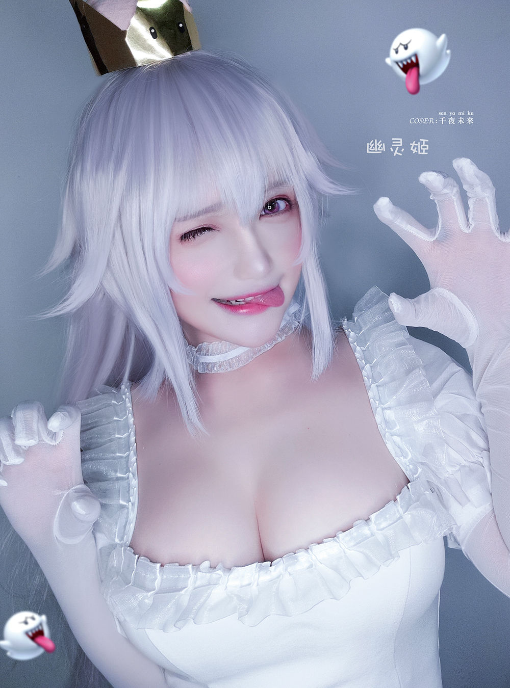 [网红COSER写真] 千夜未来（Senya Miku）- 幽灵姬-蕾丝百合网-美图分享,Cosplay美图,私房写真,套图下载