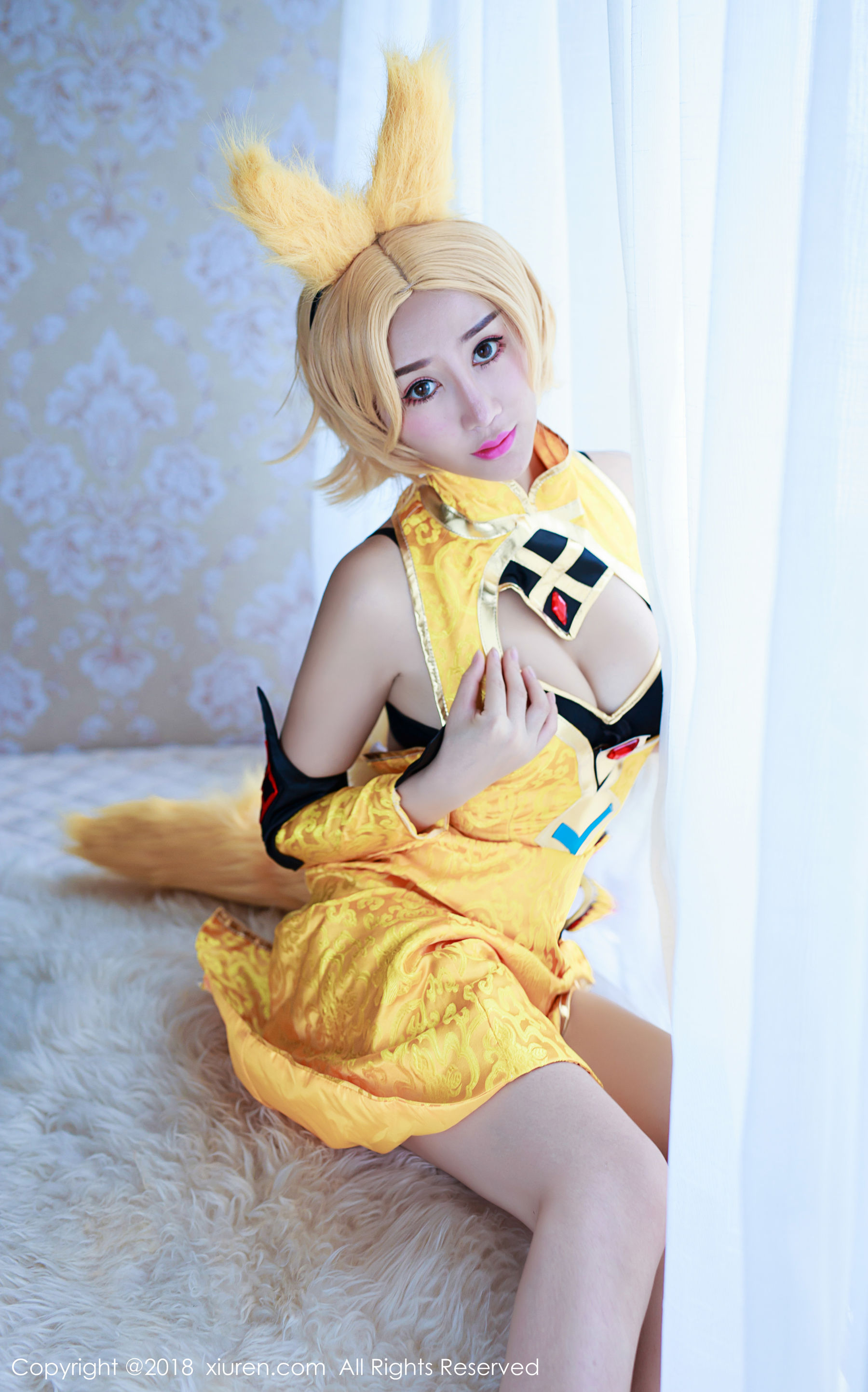 邹晶晶女王《王者荣耀妲己COS》 [秀人XiuRen] No.937-蕾丝百合网-美图分享,Cosplay美图,私房写真,套图下载