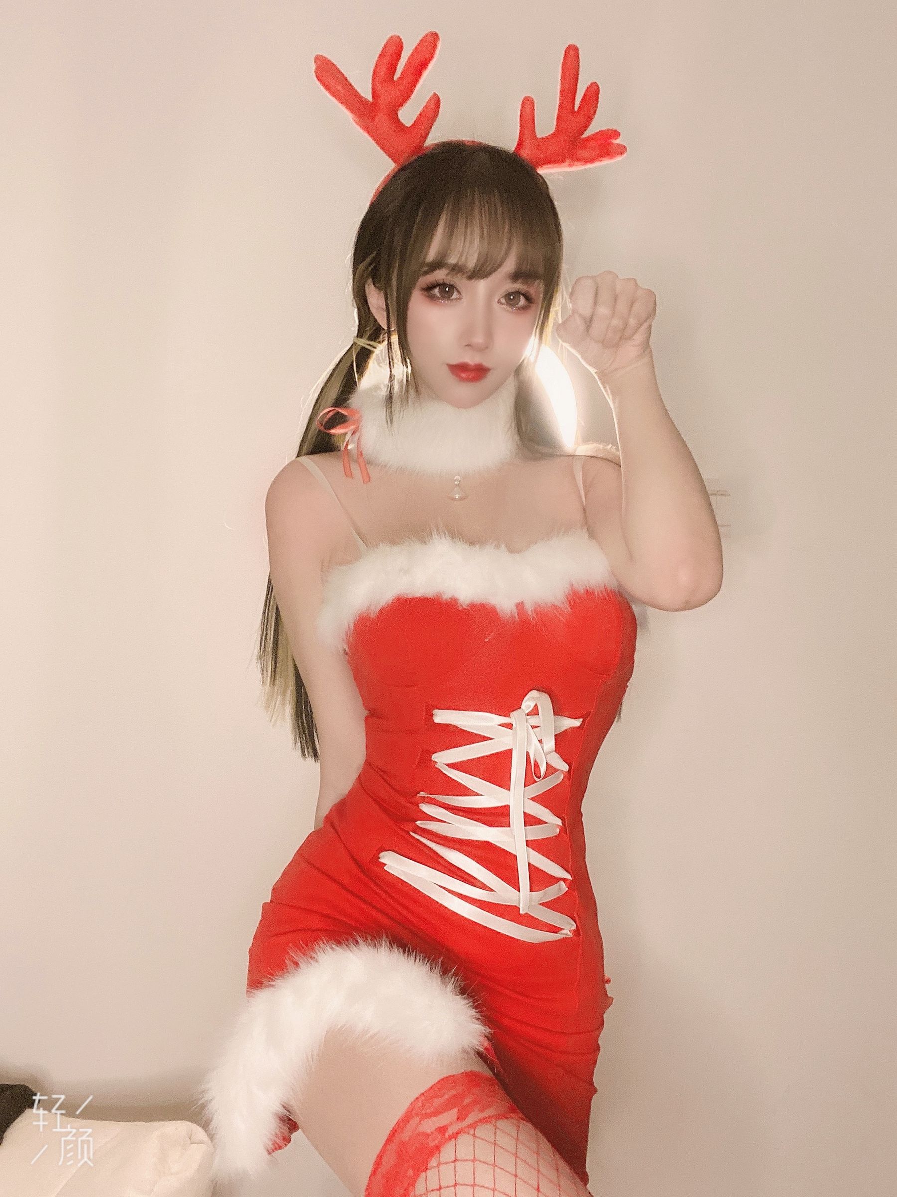 [Cosplay] 斗鱼米线线sama – 圣诞特辑-秀臀网-高品质图集网