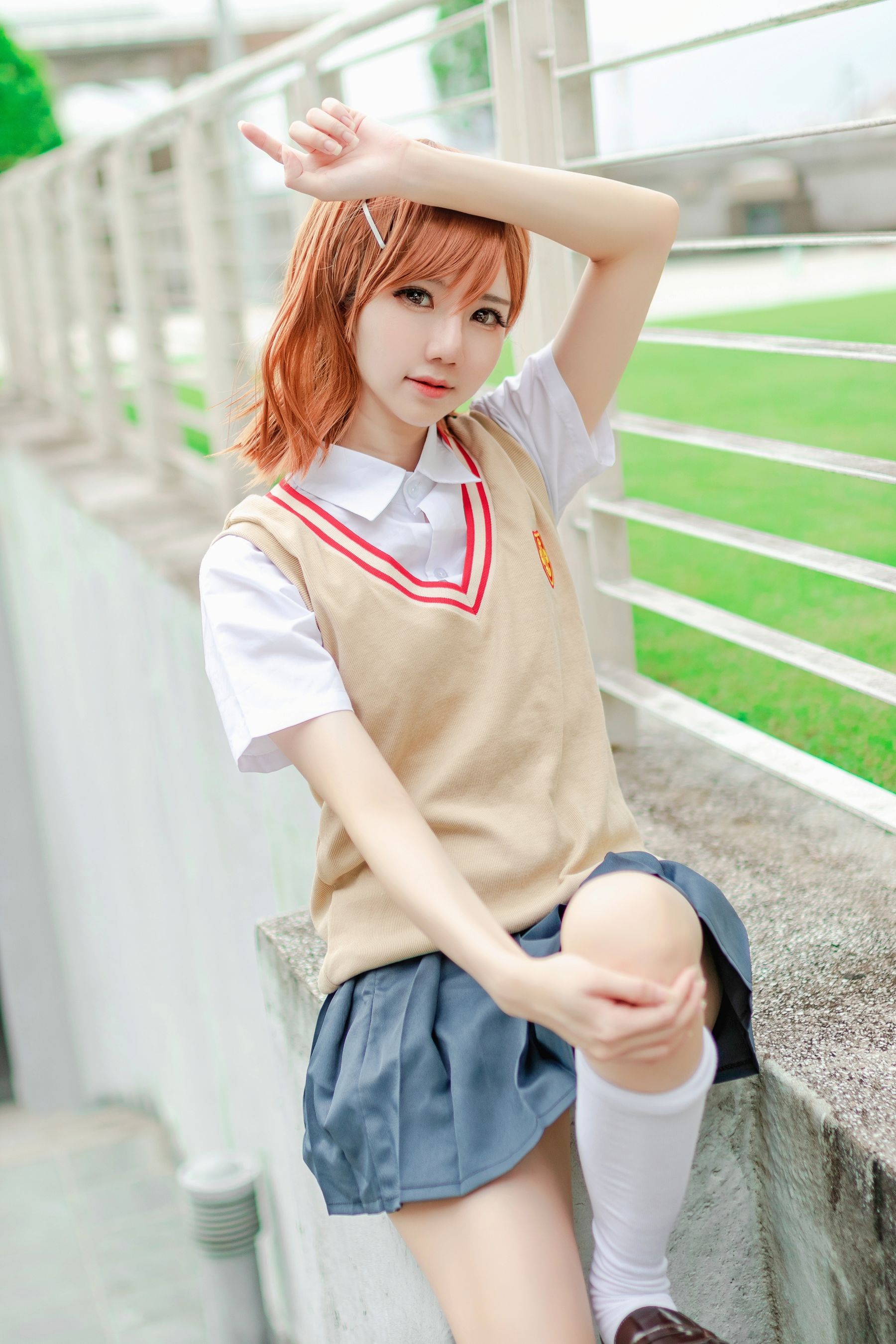 [福利COS] Sally Dorasnow – Mikoto Misaka-秀臀网-高品质图集网