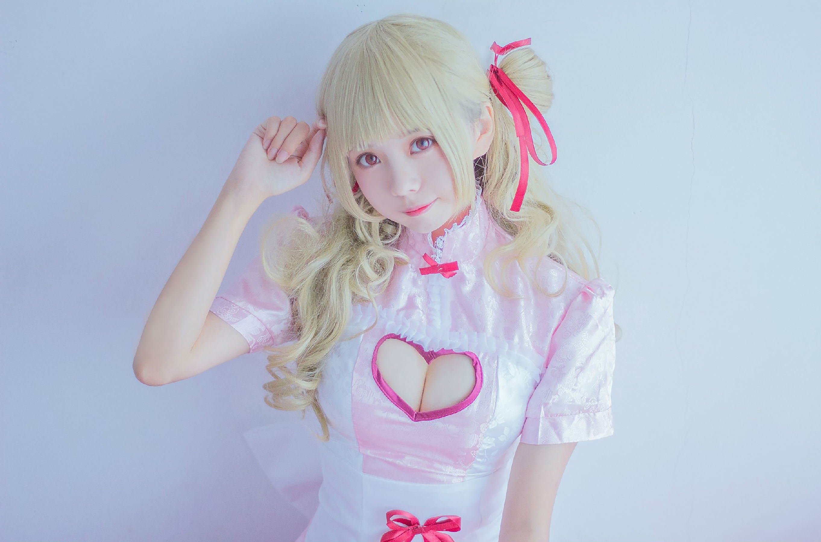 [Cosplay写真] 萌系小野妹子w – 双马尾什么的太可爱了-秀臀网-高品质图集网