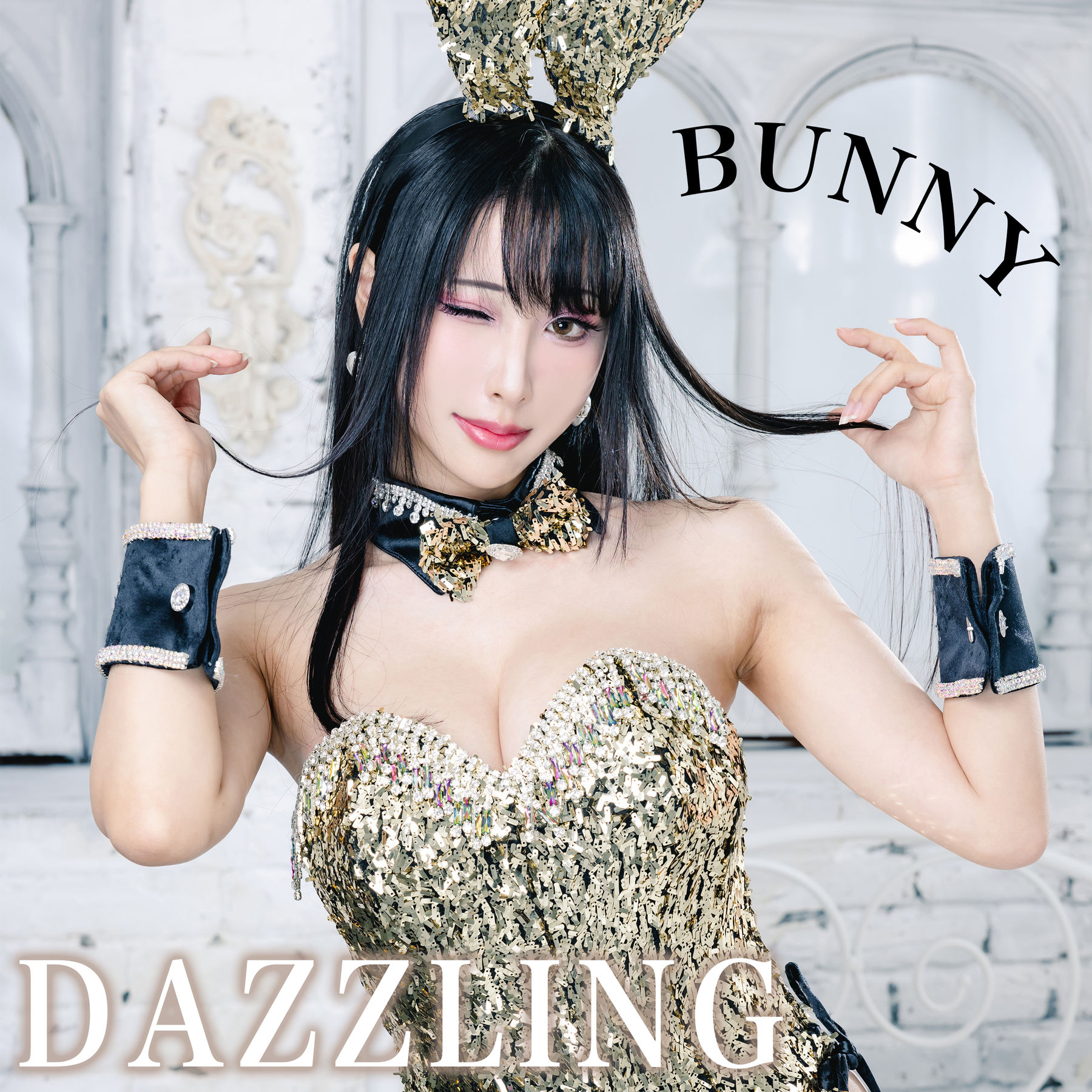 [福利COS] Hane Ame 雨波写真 – Dazzling Bunny 炫目兔女郎-秀臀网-高品质图集网