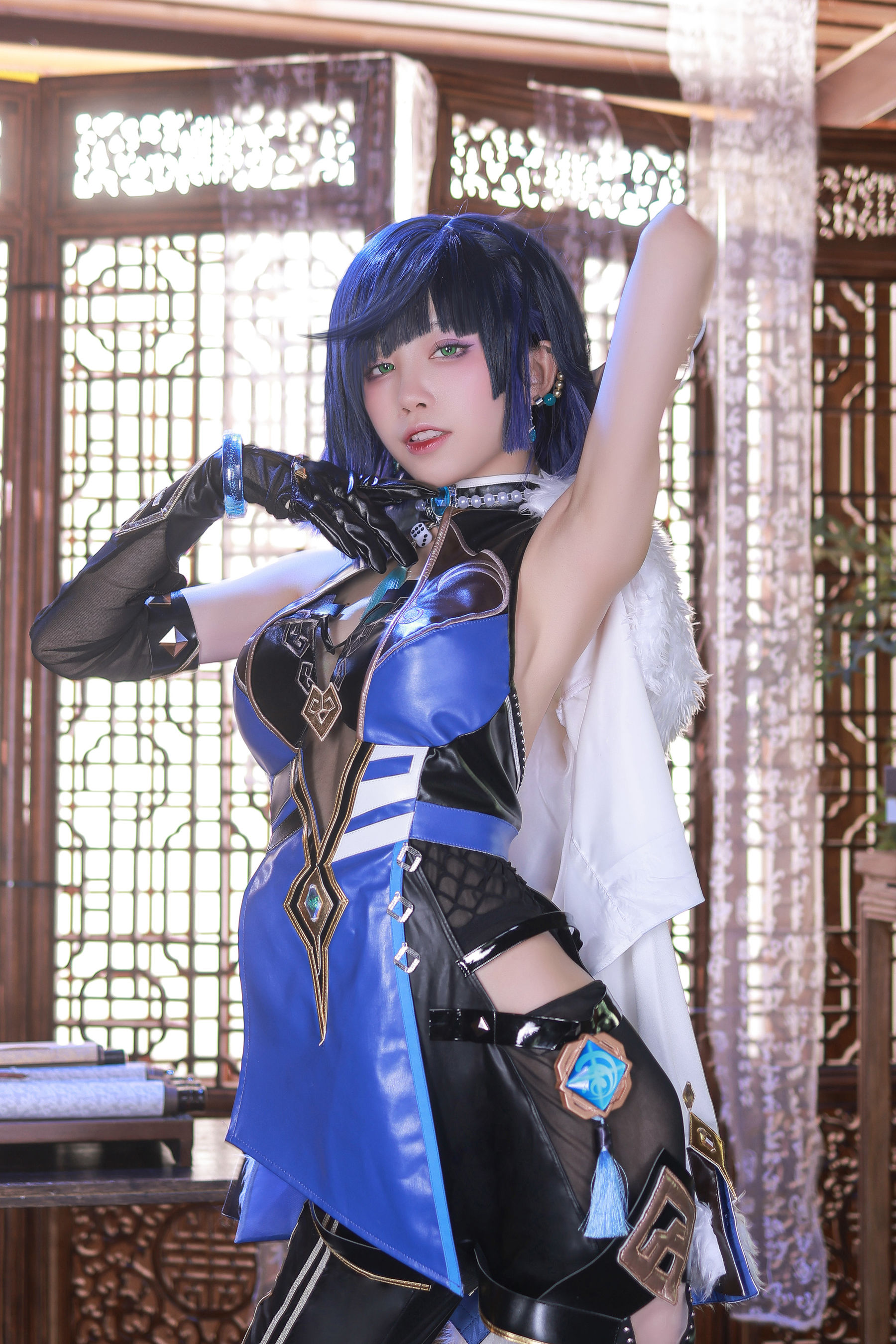 [福利COS] 动漫博主水淼aqua – 夜兰-秀臀网-高品质图集网