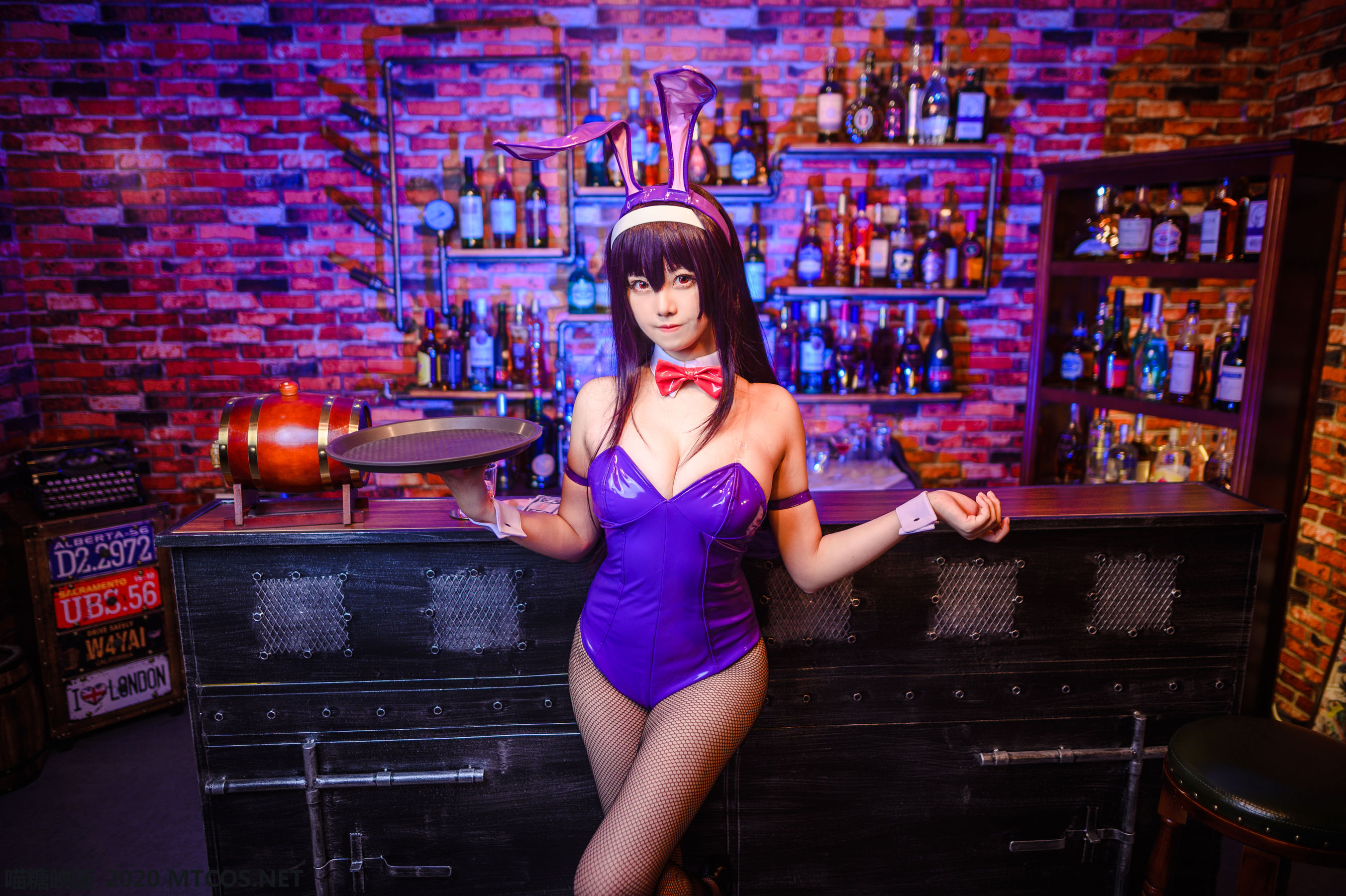 图片[7]-[喵糖映画] VOL.111 蜜汁猫裘 《诗羽兔女郎》 写真集-秀臀网-高品质图集网