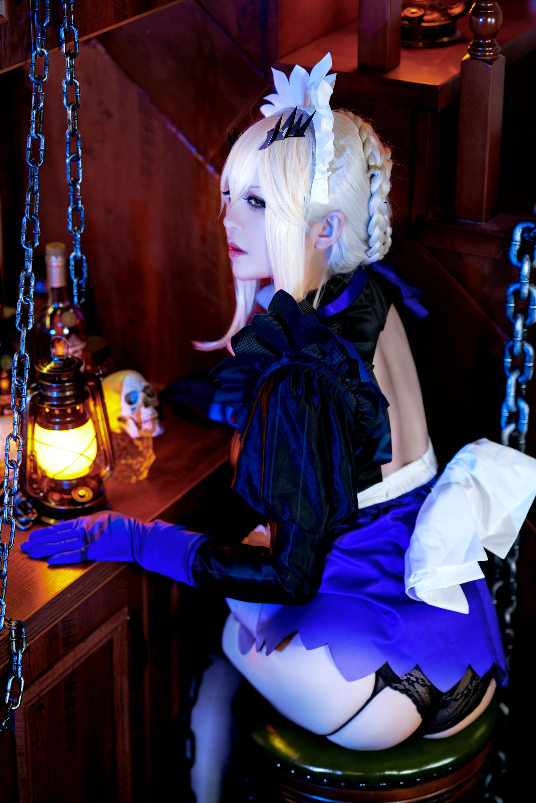 [网红COSER写真] 半半子 – LancerAlter Maid-秀臀网-高品质图集网