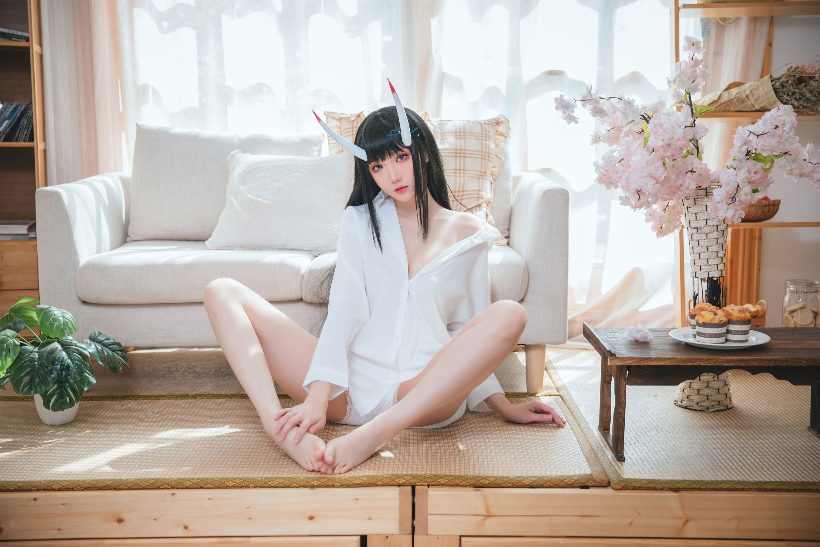 [网红COSER] Coser瓜希酱福利 – 能代衬衣-秀臀网-高品质图集网