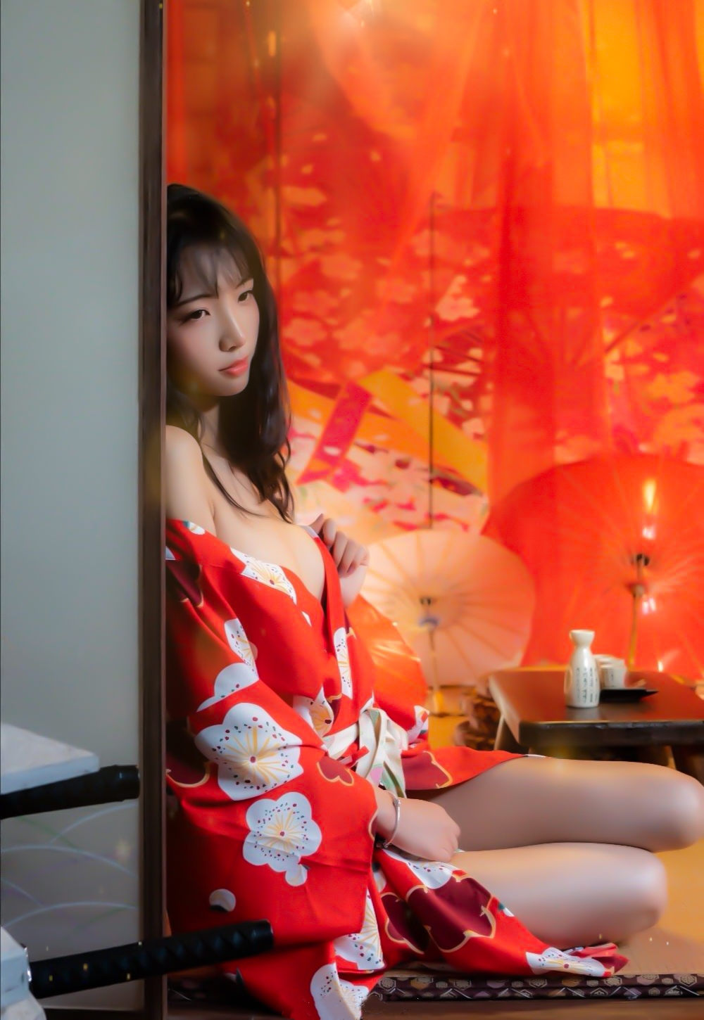 图片[2]-清纯妹子西瓜 – 和服-蕾丝百合网-美图分享,Cosplay美图,私房写真,套图下载