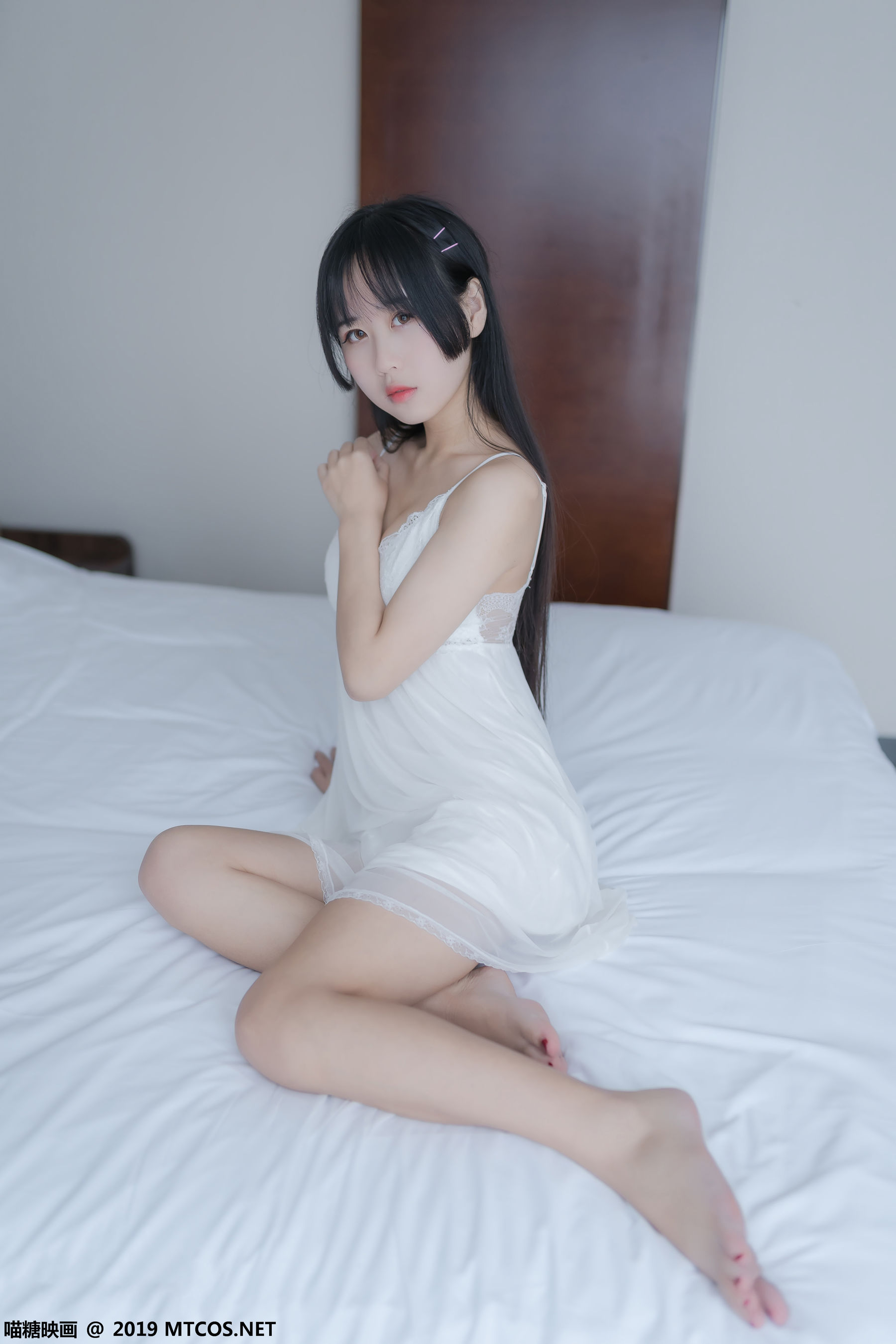 图片[7]-[喵糖映画] VOL.069 萌芽儿o0 – 白纱裙-秀臀网-高品质图集网