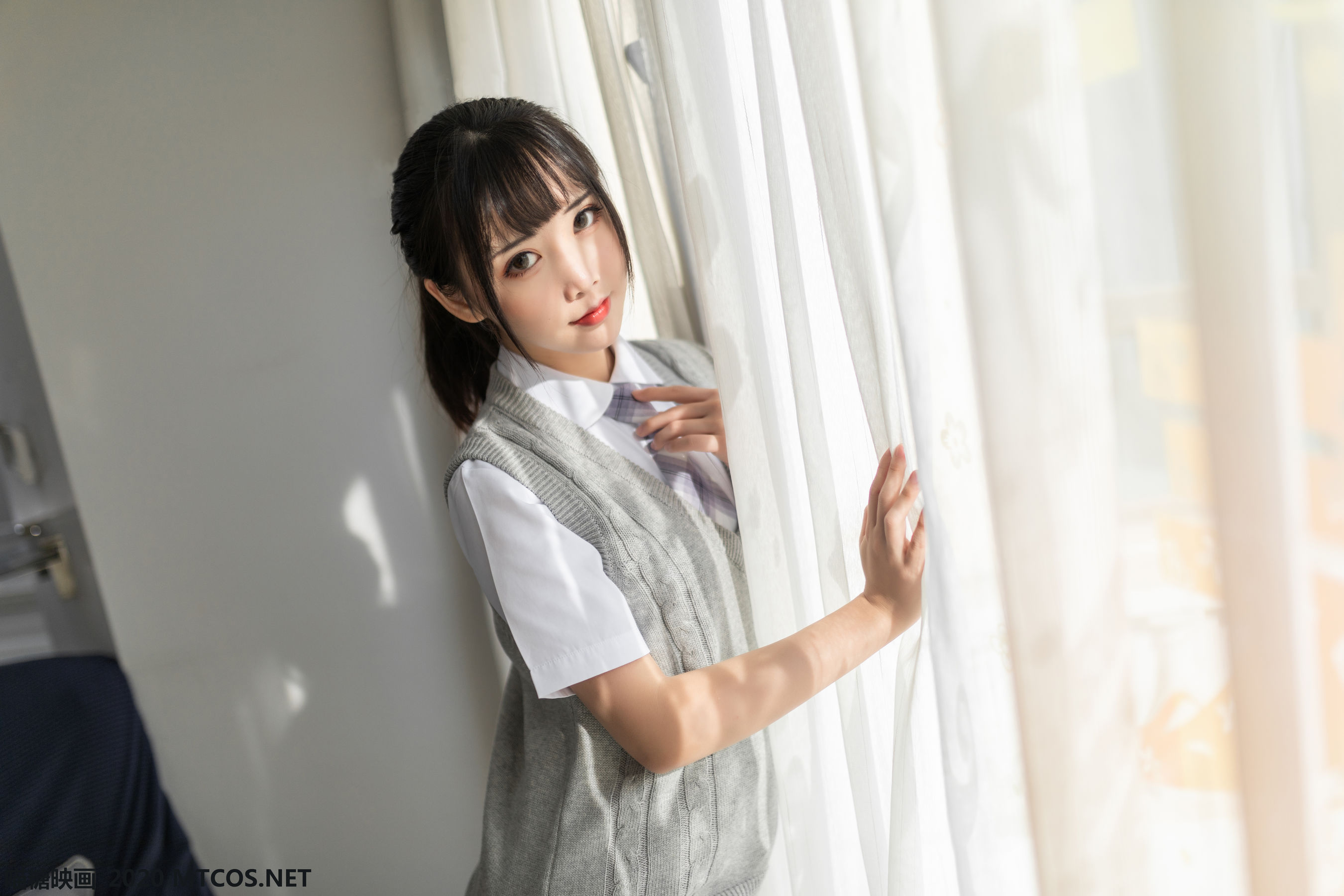 图片[8]-[喵糖映画] JKL.001 面饼仙儿 制服少女-秀臀网-高品质图集网