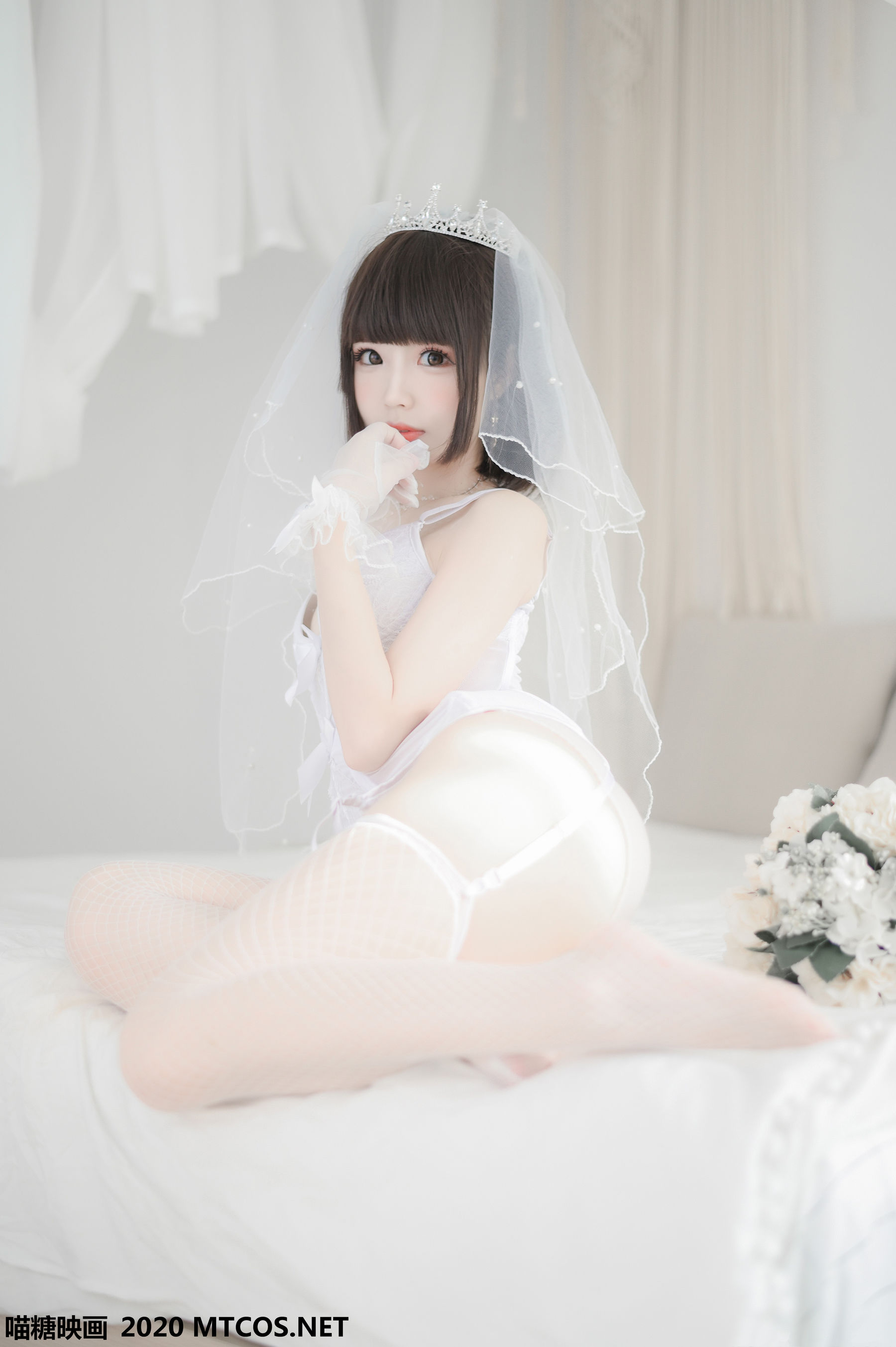 图片[8]-[喵糖映画] VOL.138 十万珍吱伏特 花嫁-秀臀网-高品质图集网