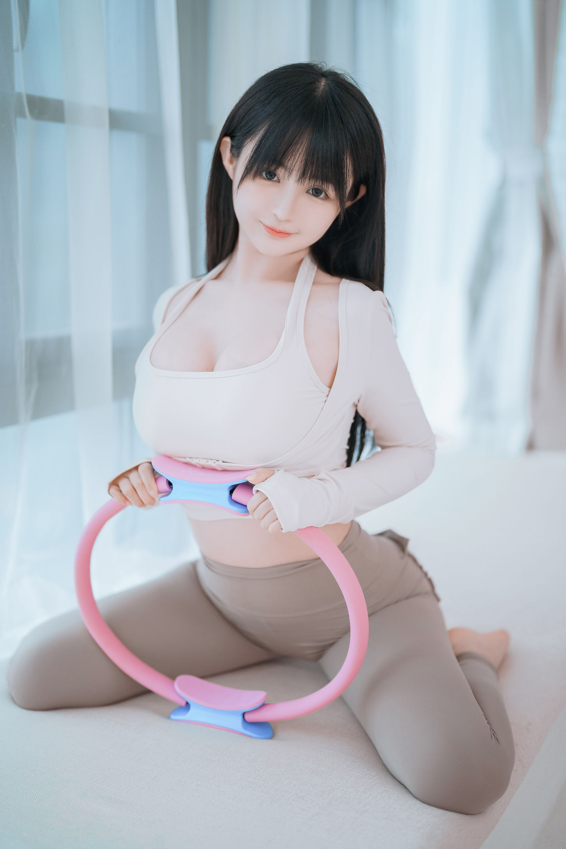 [福利COS] 桜井宁宁 – 瑜伽妹妹-秀臀网-高品质图集网