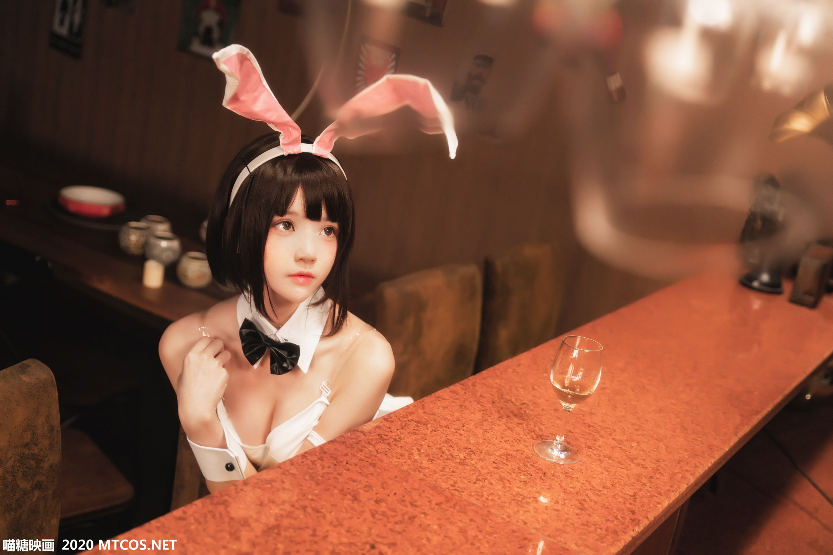 图片[8]-[喵糖映画] TML.013 桜桃喵 加藤惠兔女郎-秀臀网-高品质图集网