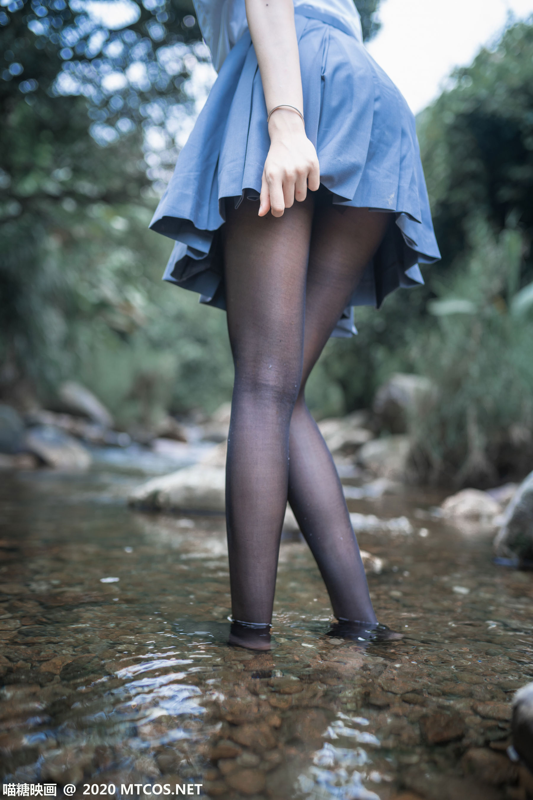 图片[7]-[喵糖映画] JKL.016 木绵绵 溪边JK制服-ACG-二次元游戏动漫视频分享平台