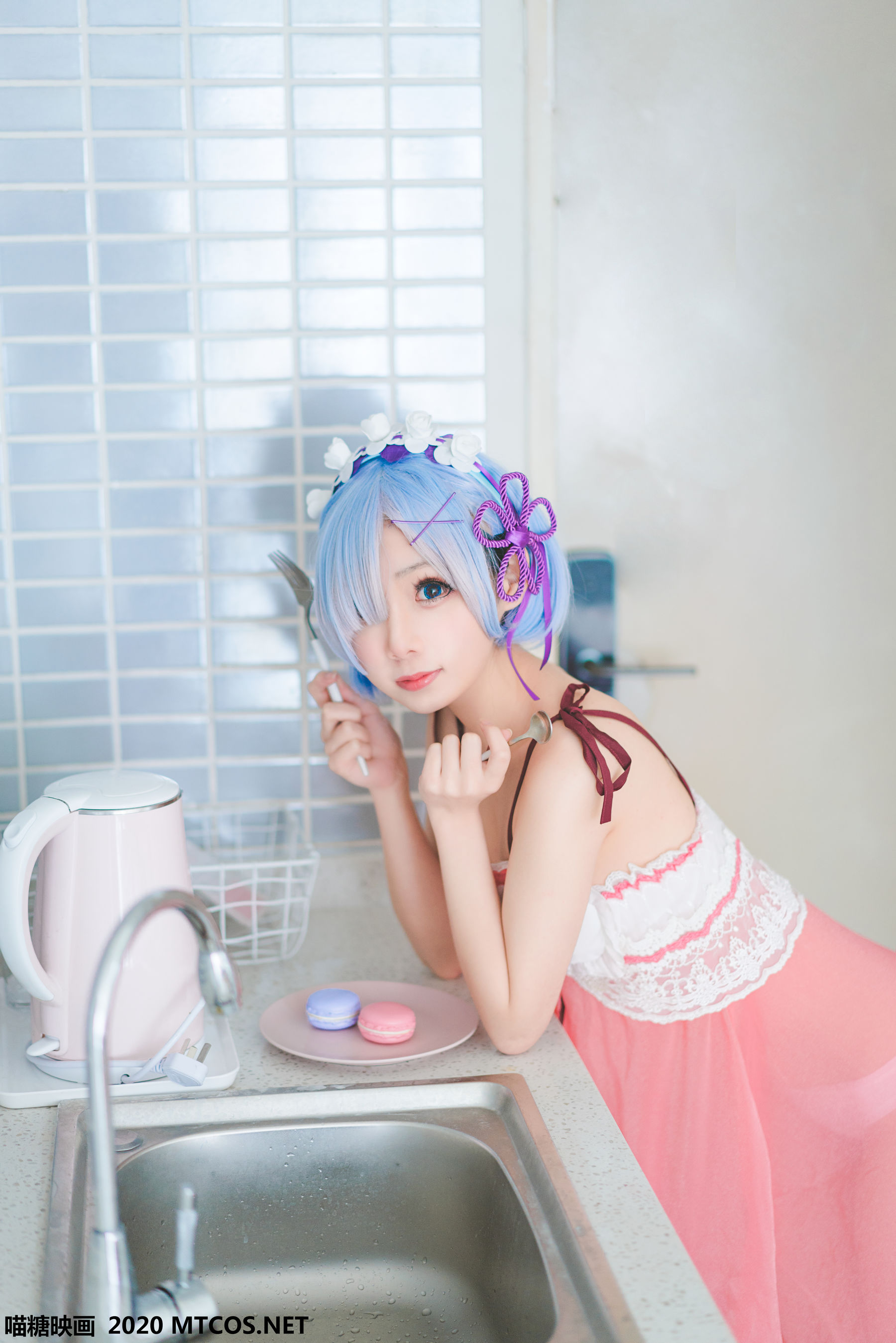 图片[8]-[喵糖映画] VOL.112 《蕾姆睡衣》-秀臀网-高品质图集网