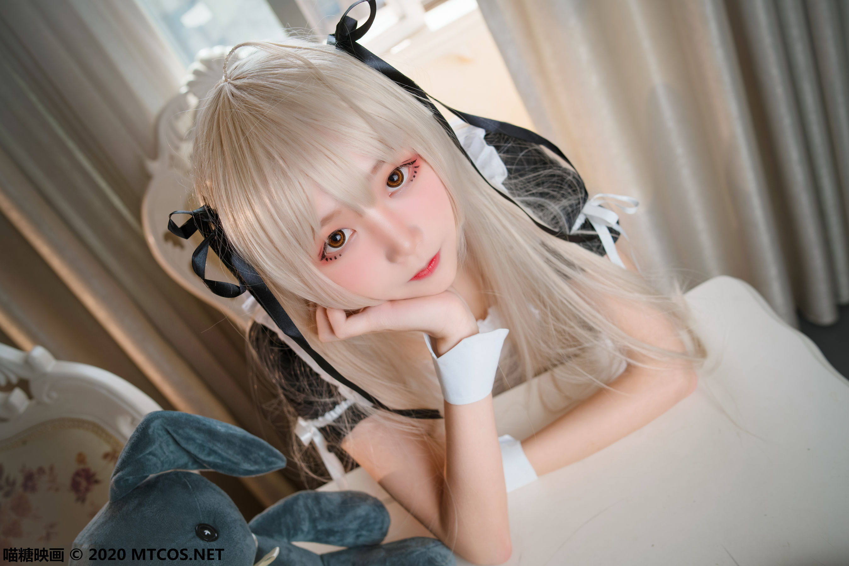 图片[8]-[喵糖映画] VOL.092 五更百鬼 女仆和兔女郎-秀臀网-高品质图集网