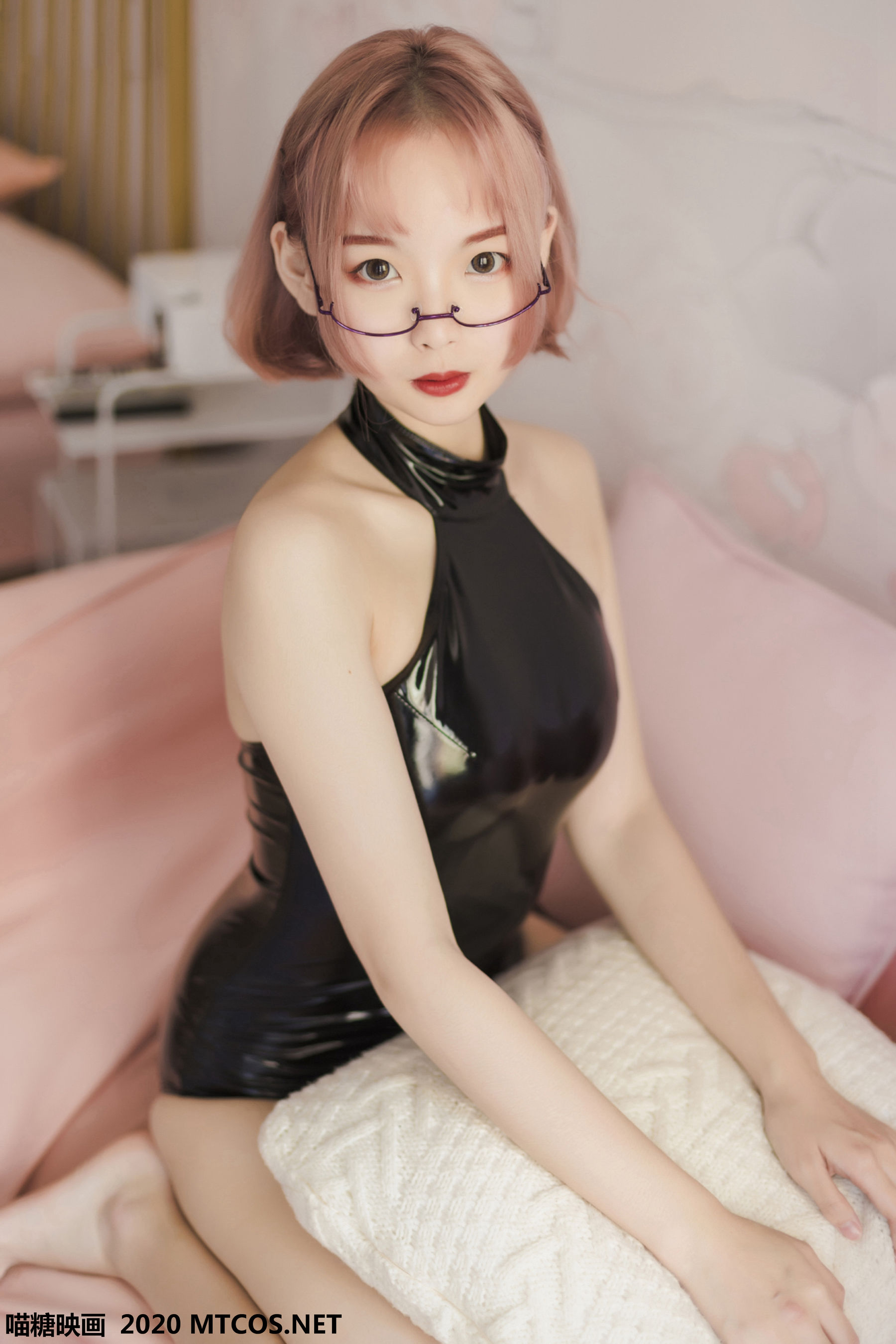 图片[7]-[喵糖映画] VOL.110 二佐Nisa《长腿眼镜娘》-秀臀网-高品质图集网