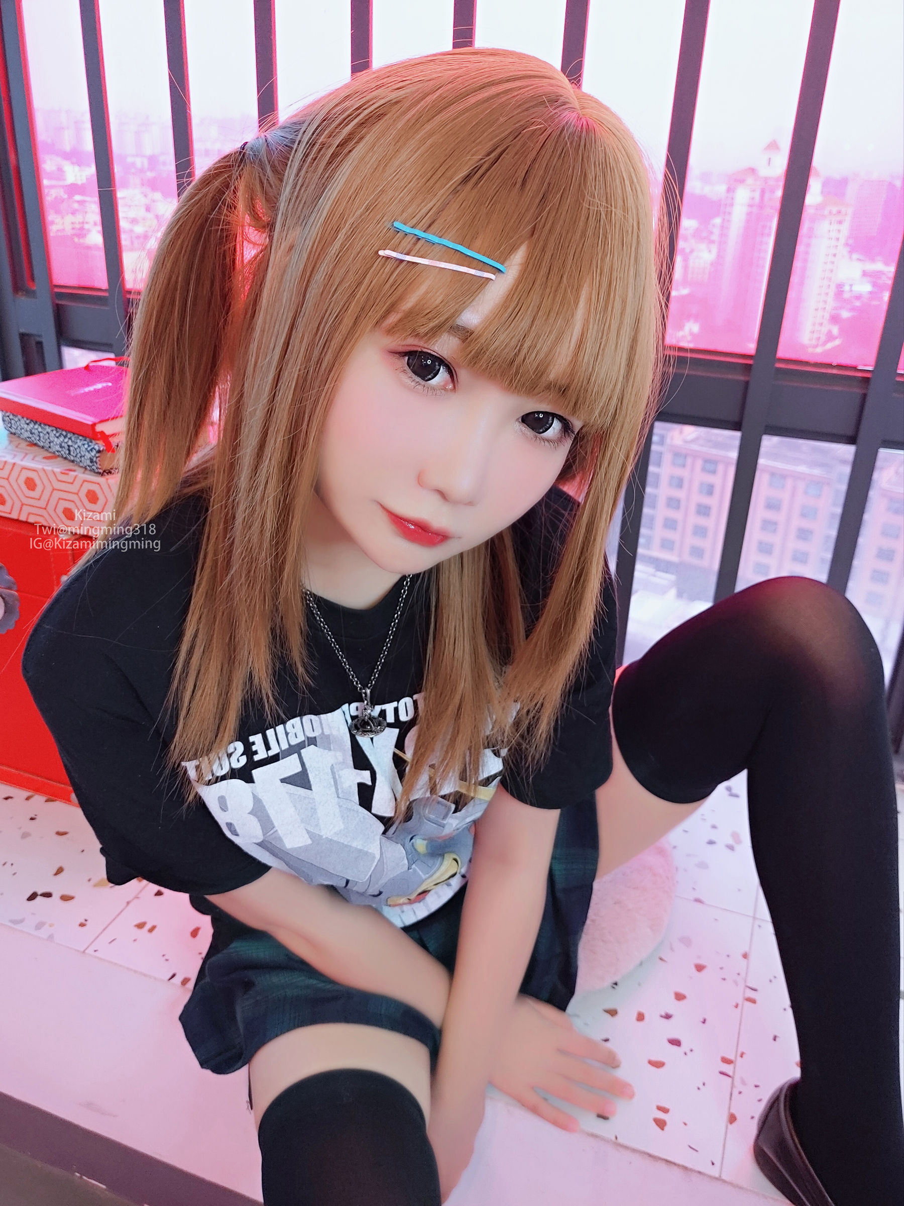 [銘銘Kizami] fantia 2021-10-21 やや不良気味の少女-秀臀网-高品质图集网