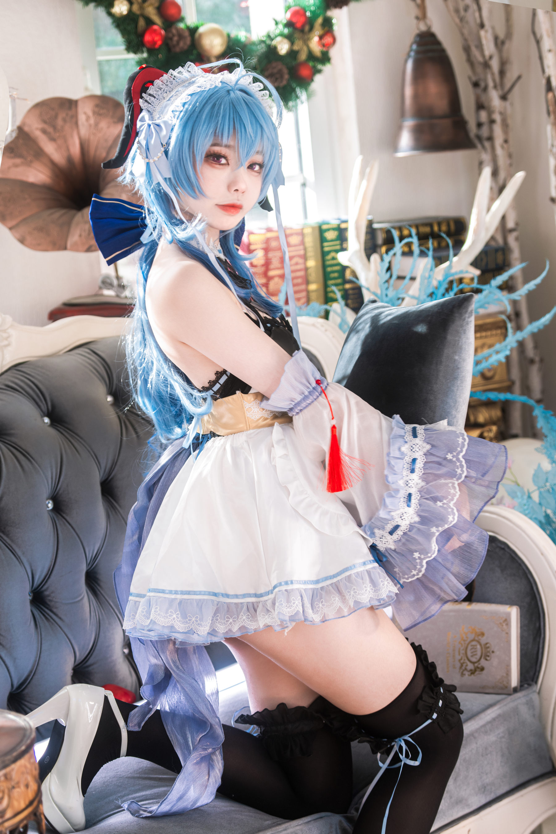 图片[4]-安食Ajiki – 原神 甘雨-蕾丝百合网-美图分享,Cosplay美图,私房写真,套图下载