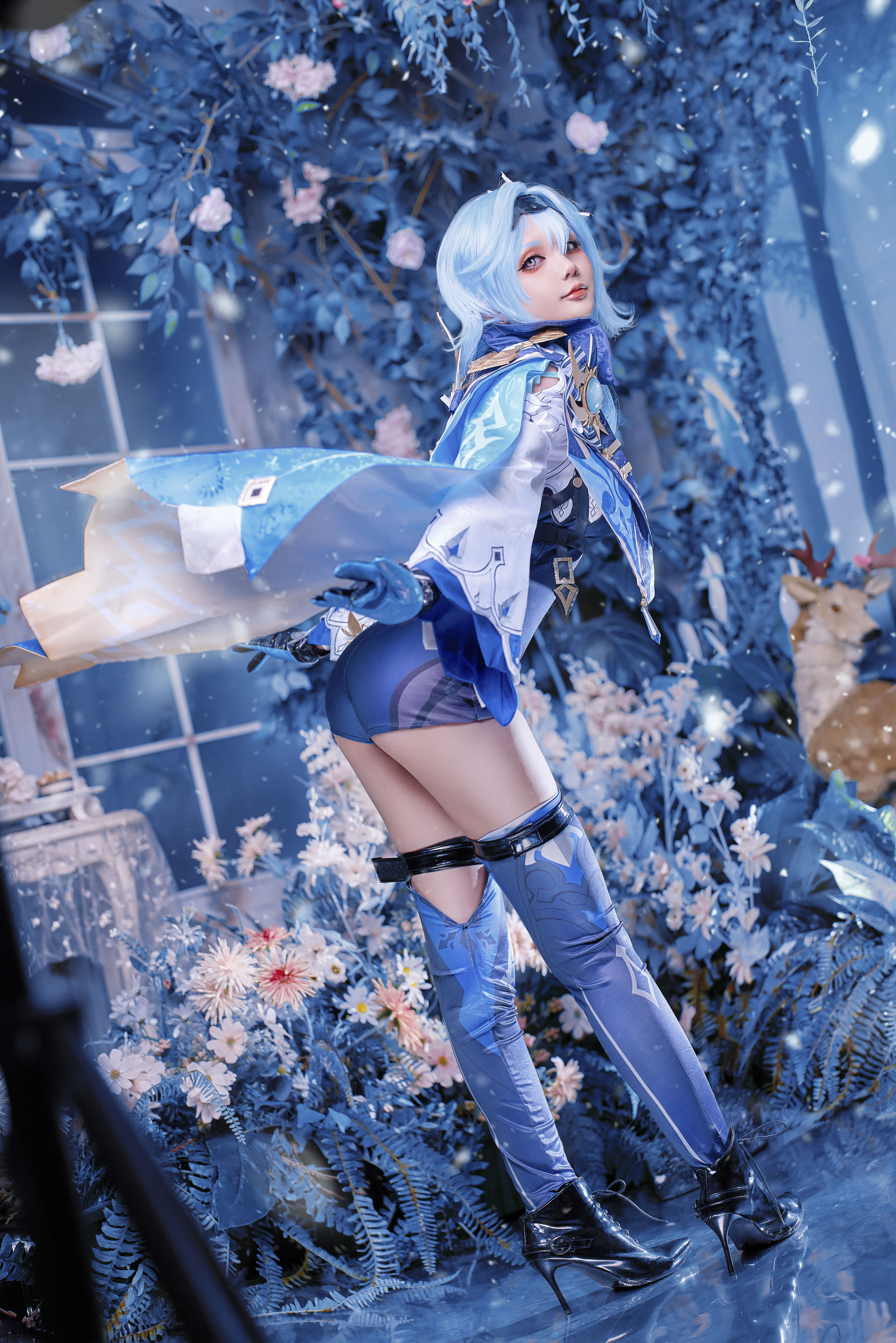 [福利COS] JOYCE – 原神 优菈-秀臀网-高品质图集网