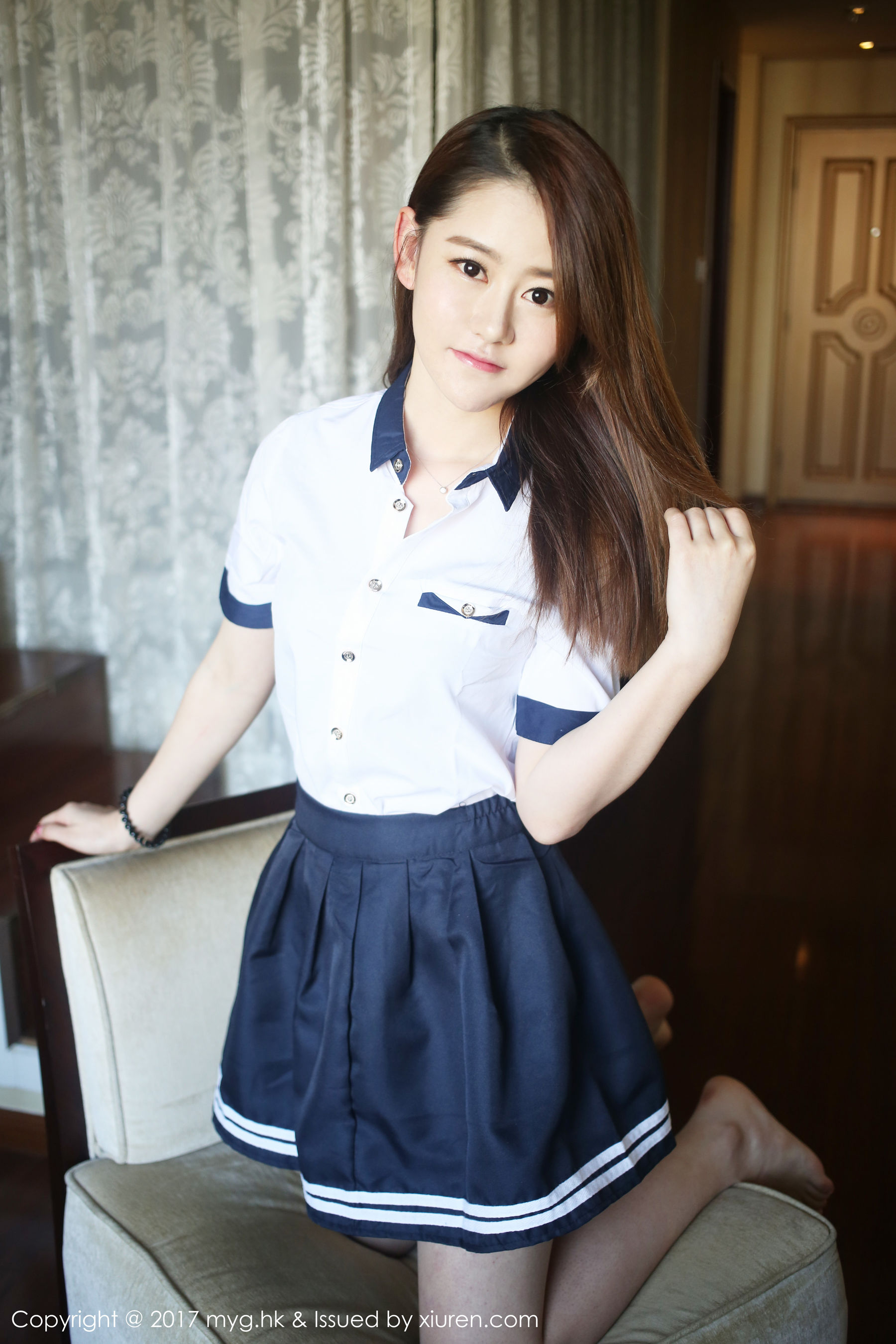 养眼新人女神@艾然Airan [美媛馆MyGirl] Vol.241-秀臀网-高品质图集网