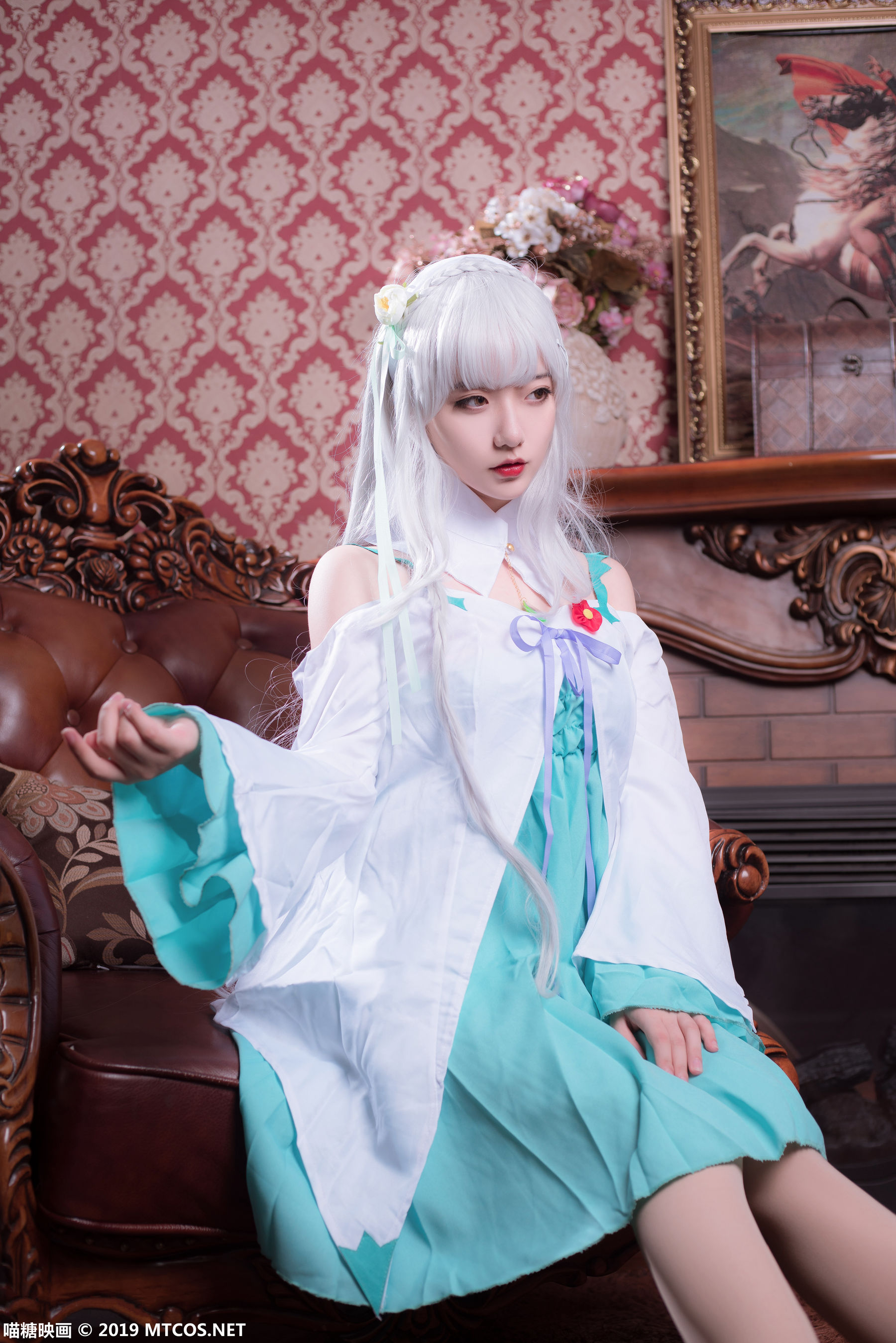 图片[8]-[喵糖映画] VOL.052 艾米莉亚的日常-秀臀网-高品质图集网