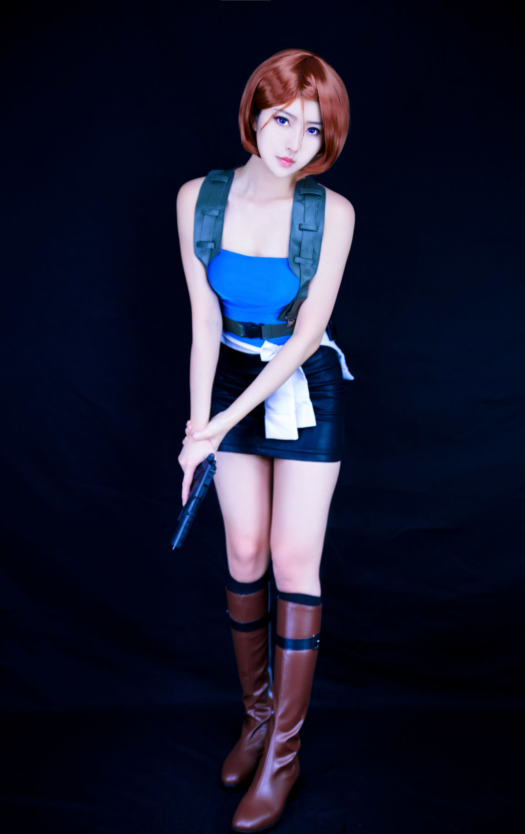 [福利COS] MisswarmJ – Jill Valentine-秀臀网-高品质图集网