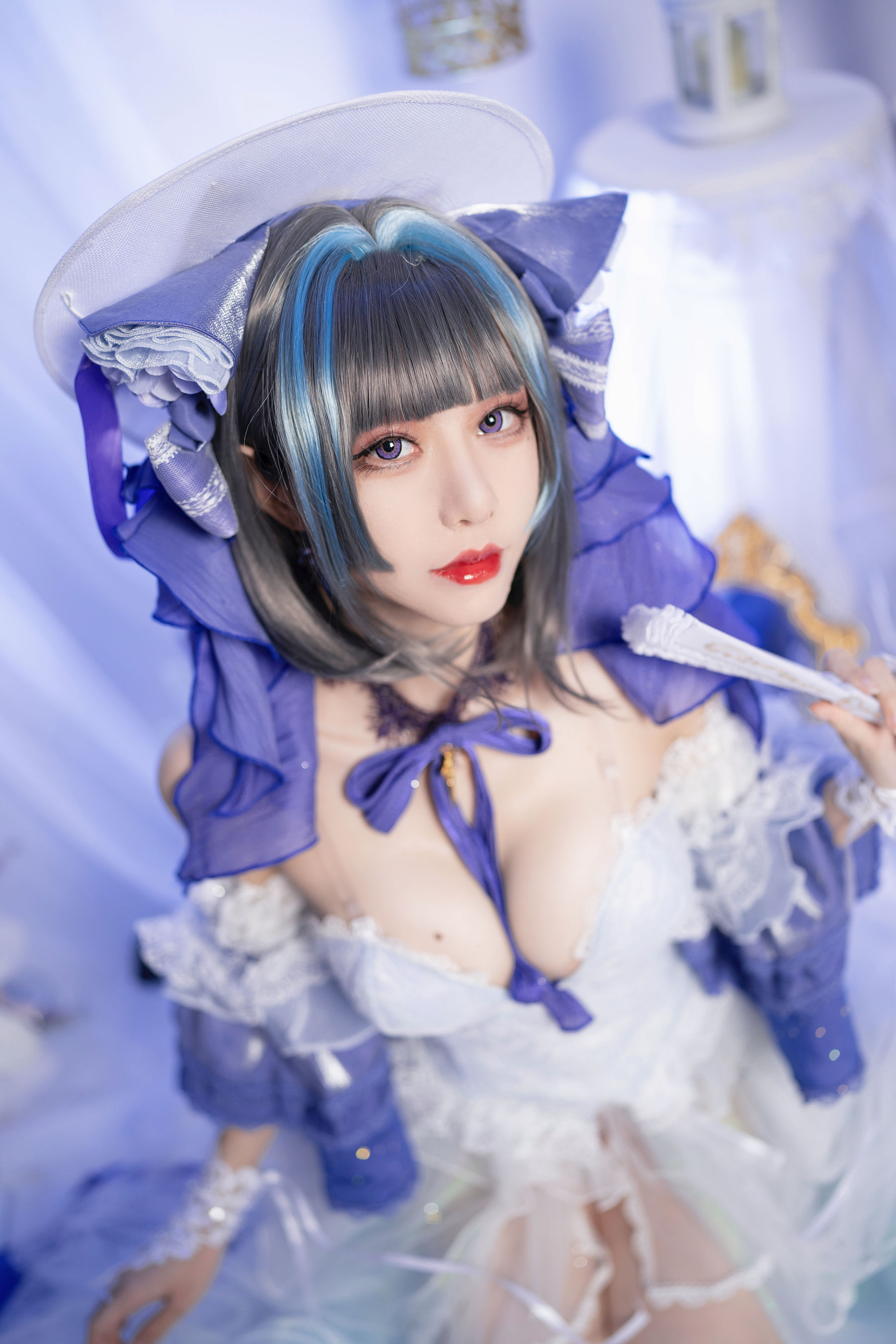 [福利COS] 骨牙路子野 – 舰长 柴郡-秀臀网-高品质图集网