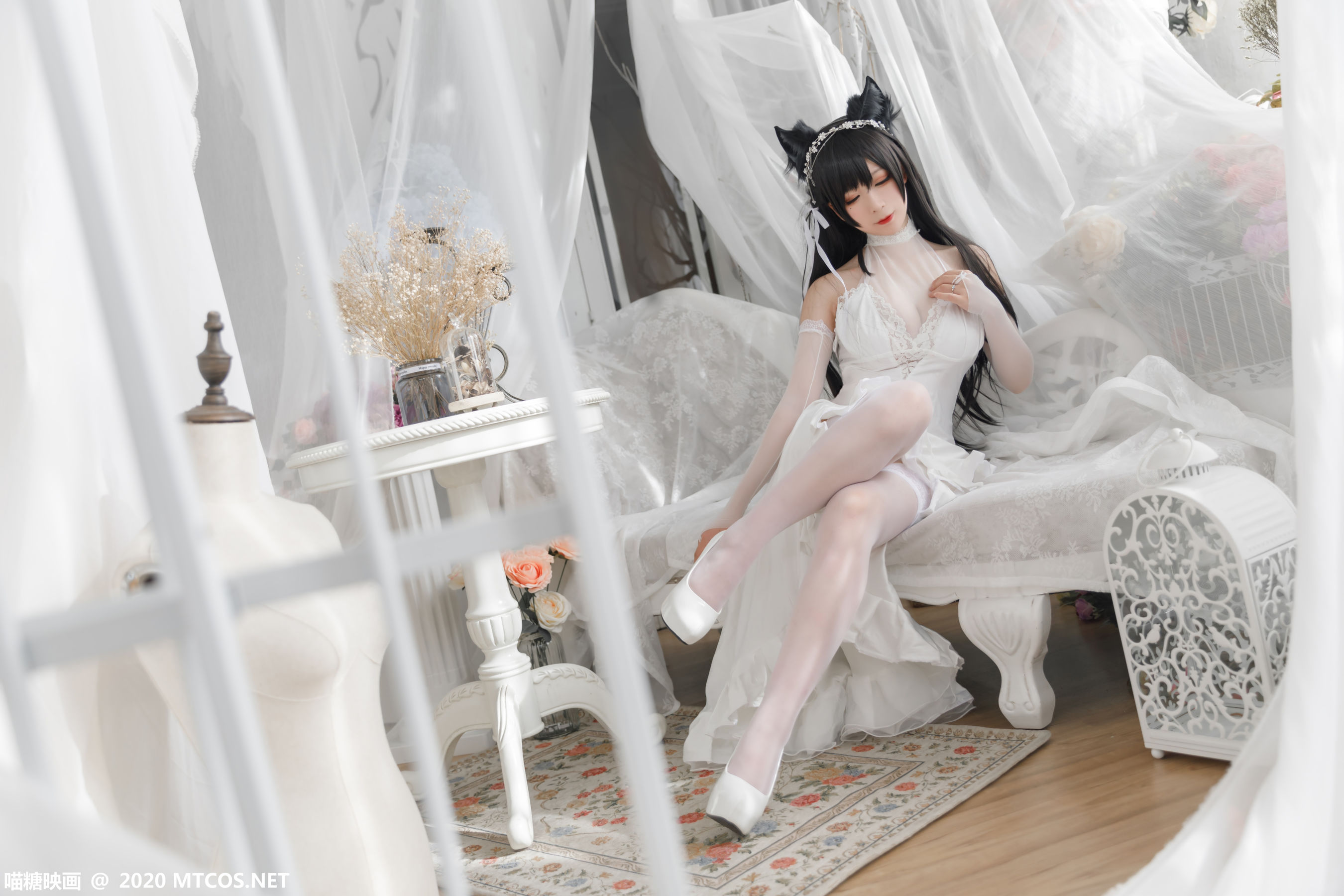 图片[9]-[喵糖映画] VOL.292 樱落酱w 爱宕花嫁-秀臀网-高品质图集网