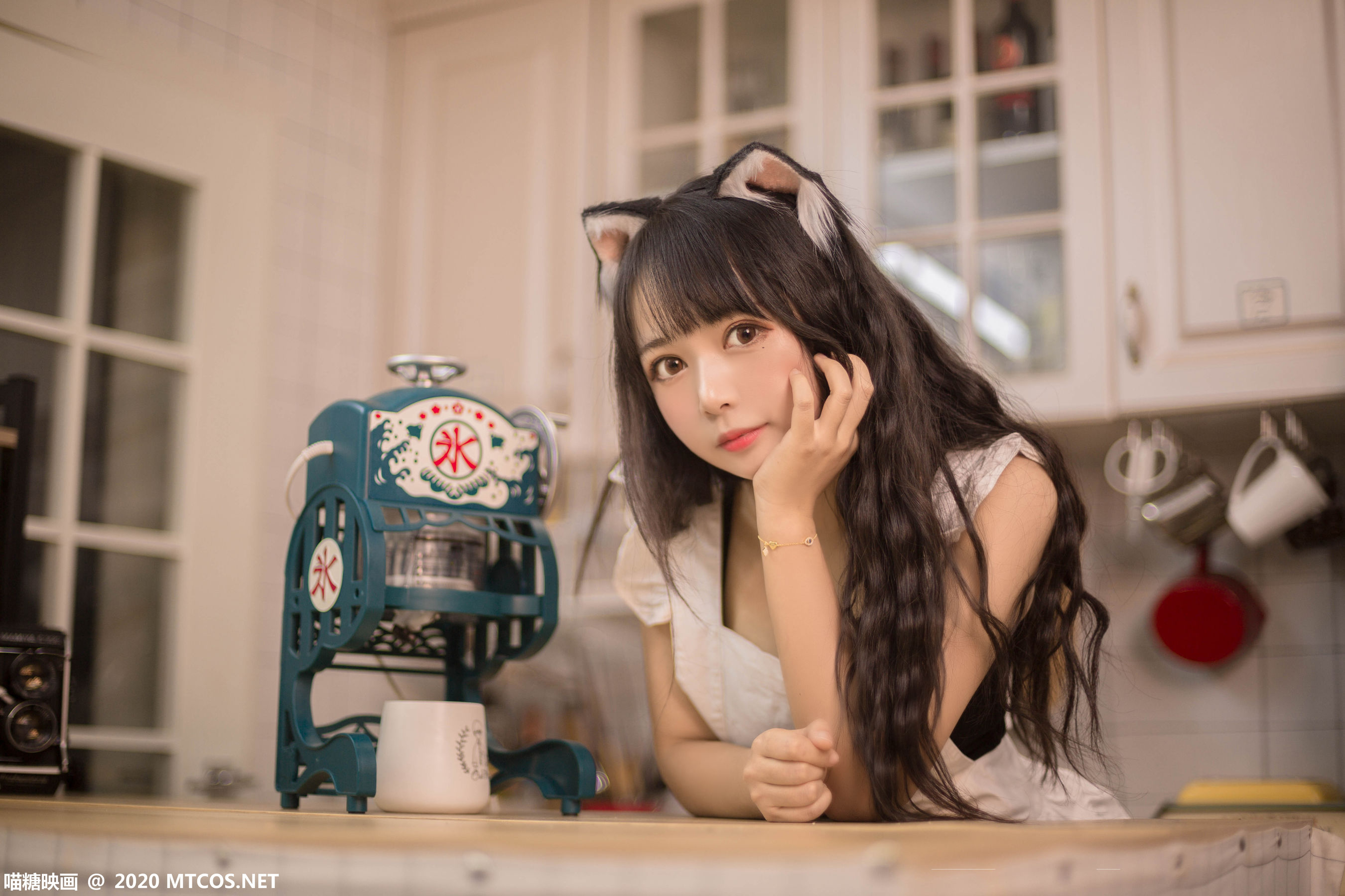 图片[9]-[喵糖映画] VOL.296 黑猫猫OvO 厨房猫娘-秀臀网-高品质图集网