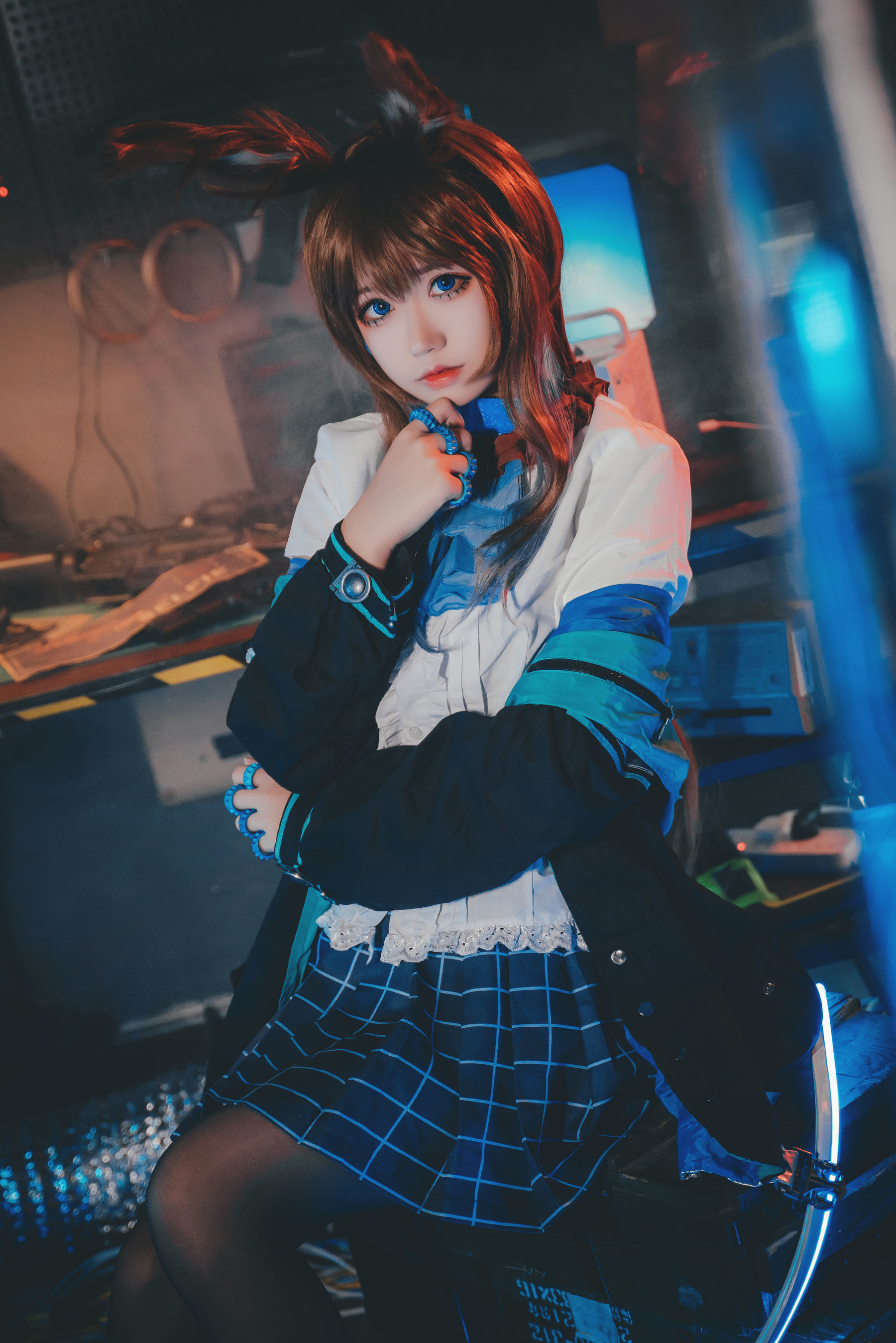 [网红COSER] 猫君君MaoJun – 明日方舟 阿米娅-秀臀网-高品质图集网