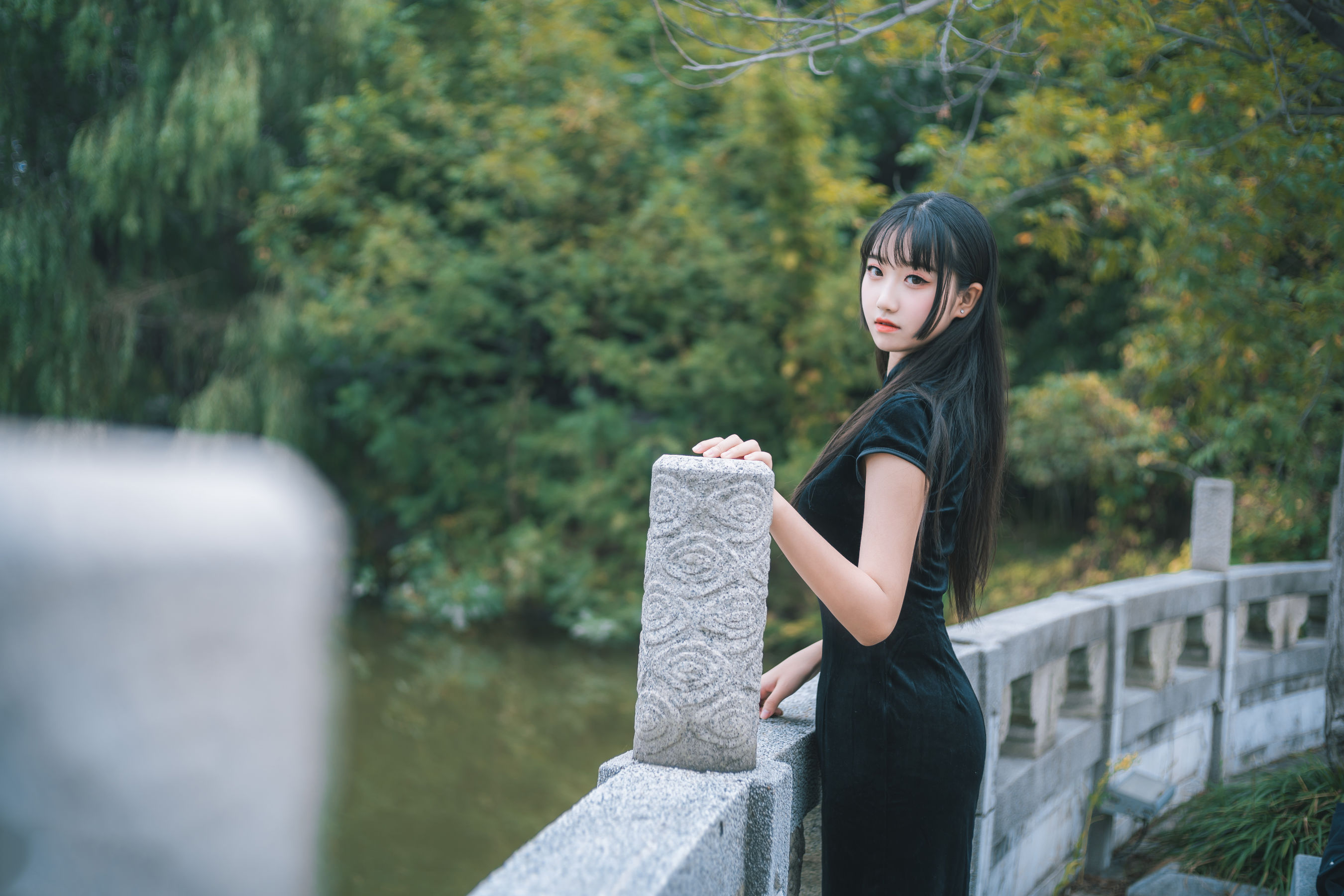 图片[8]-[喵糖映画] VOL.461 lovely呆玄 – 旗袍园游-秀臀网-高品质图集网