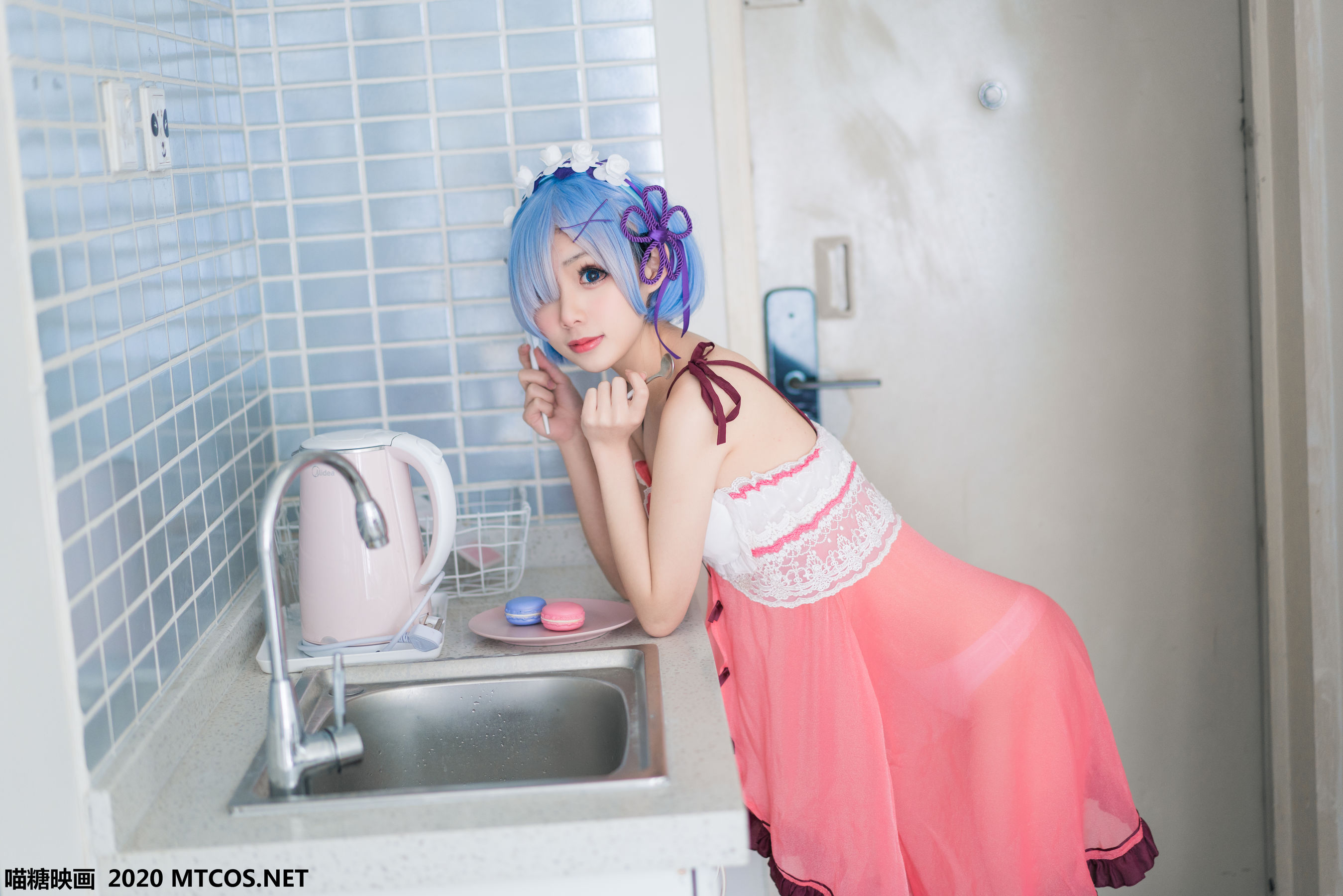 图片[7]-[喵糖映画] VOL.112 《蕾姆睡衣》-秀臀网-高品质图集网