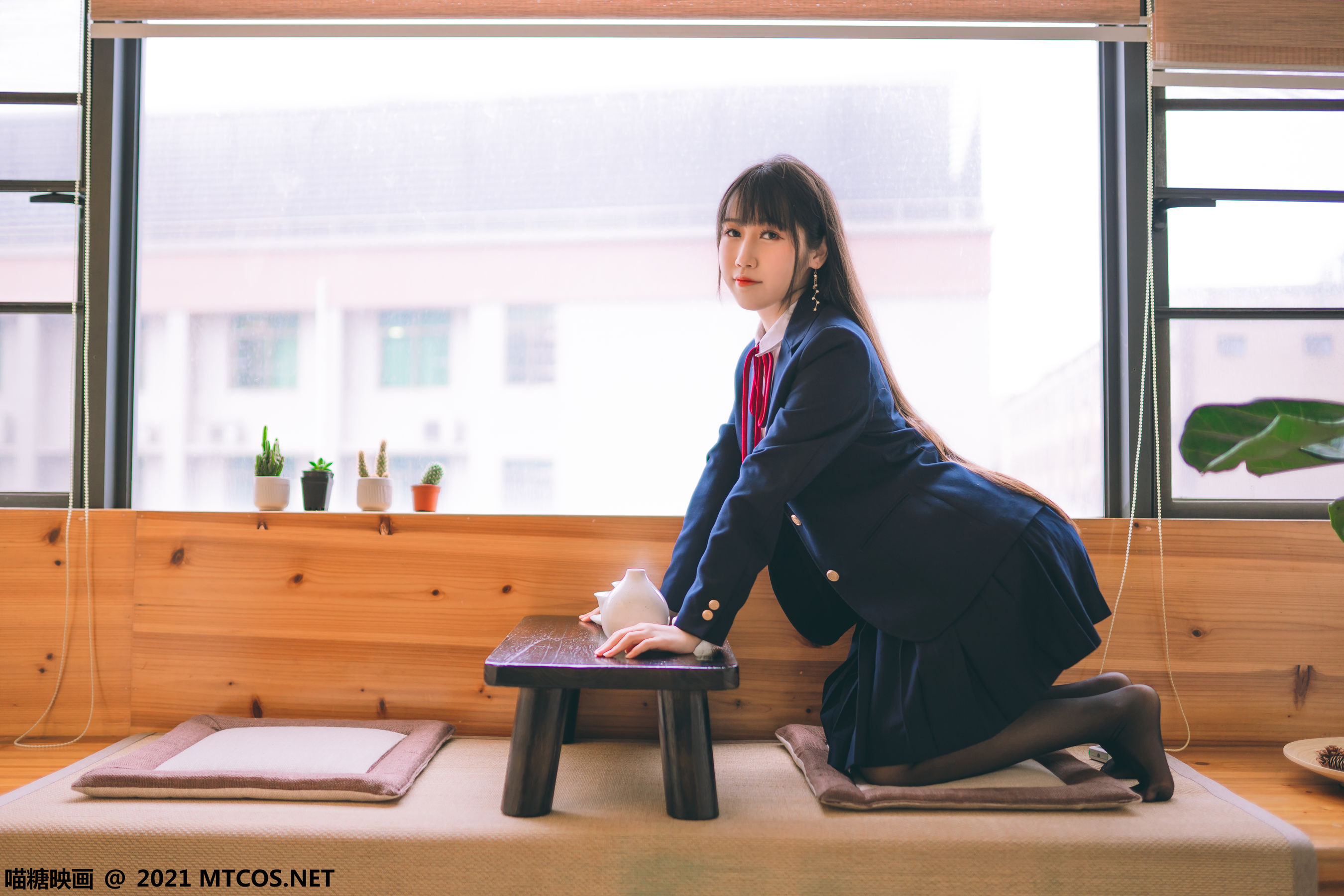 图片[7]-[喵糖映画] VOL.360 不呆猫 – JK西装-秀臀网-高品质图集网