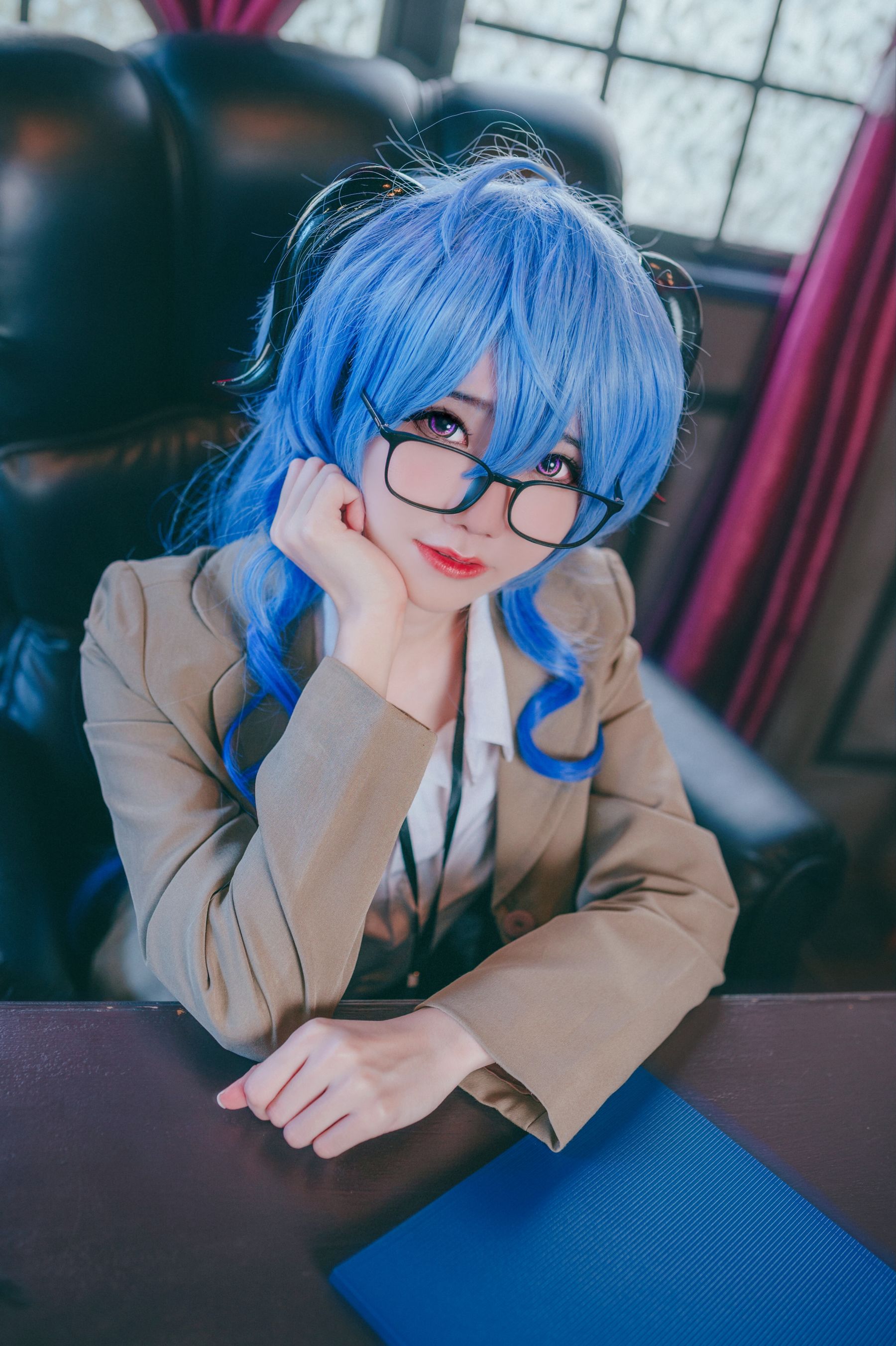 [福利COS] Sally Dorasnow – Ganyu OL-秀臀网-高品质图集网