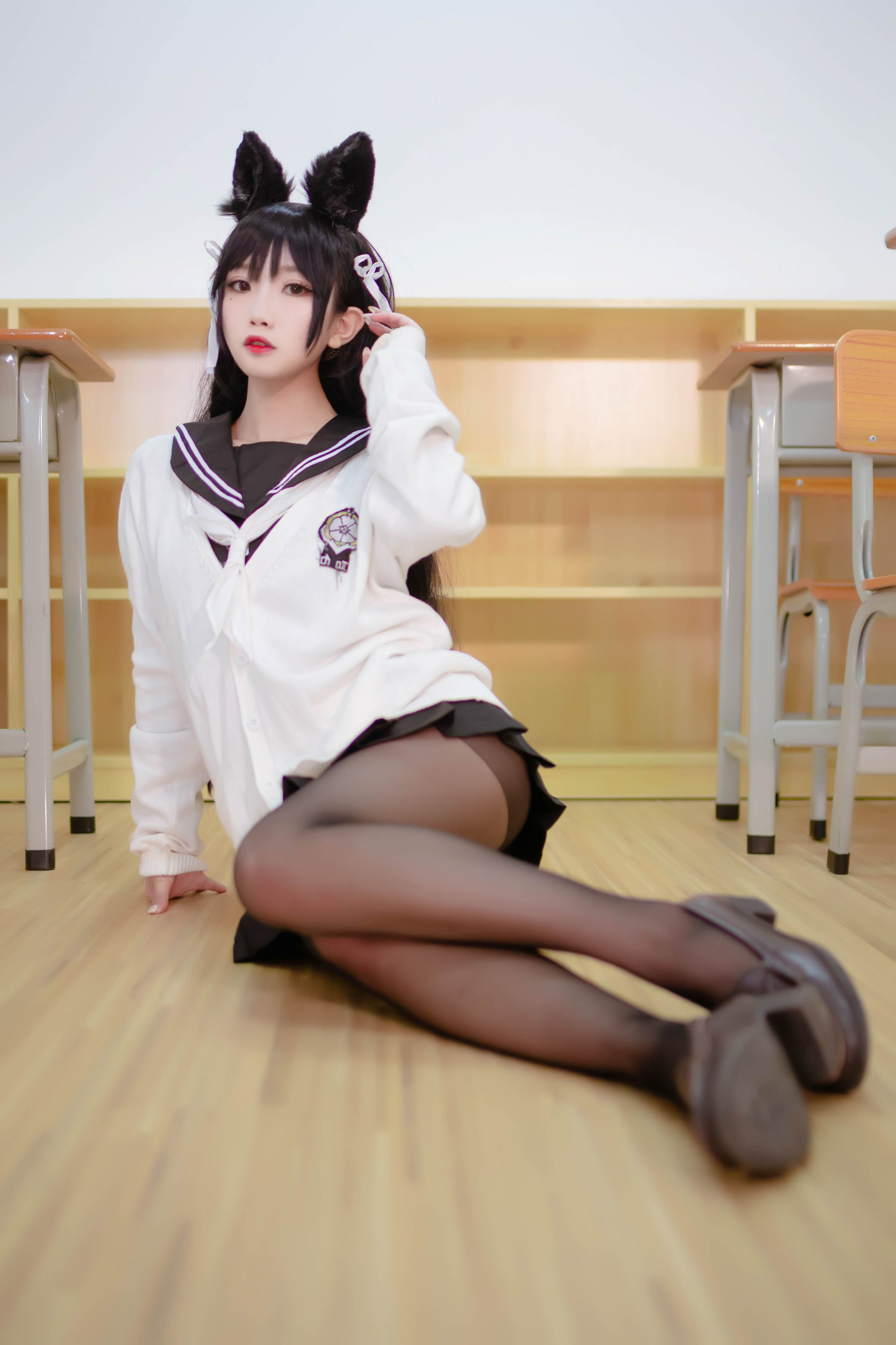 [萝莉COS] 鬼畜瑶 – JK制服-秀臀网-高品质图集网