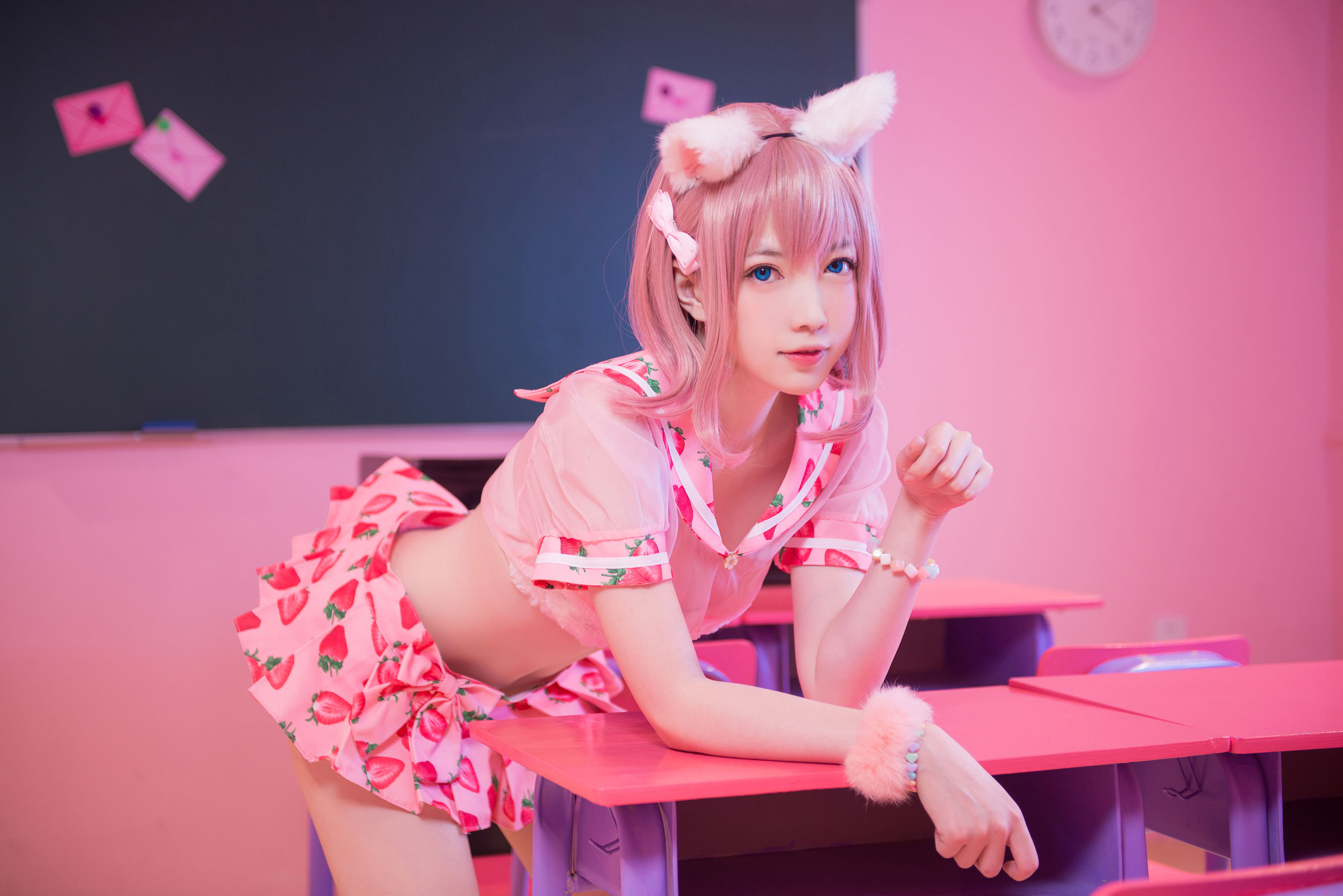 图片[9]-[COS福利] 大胸萌妹妖少you1 – 草莓蛋糕猫-秀臀网-高品质图集网