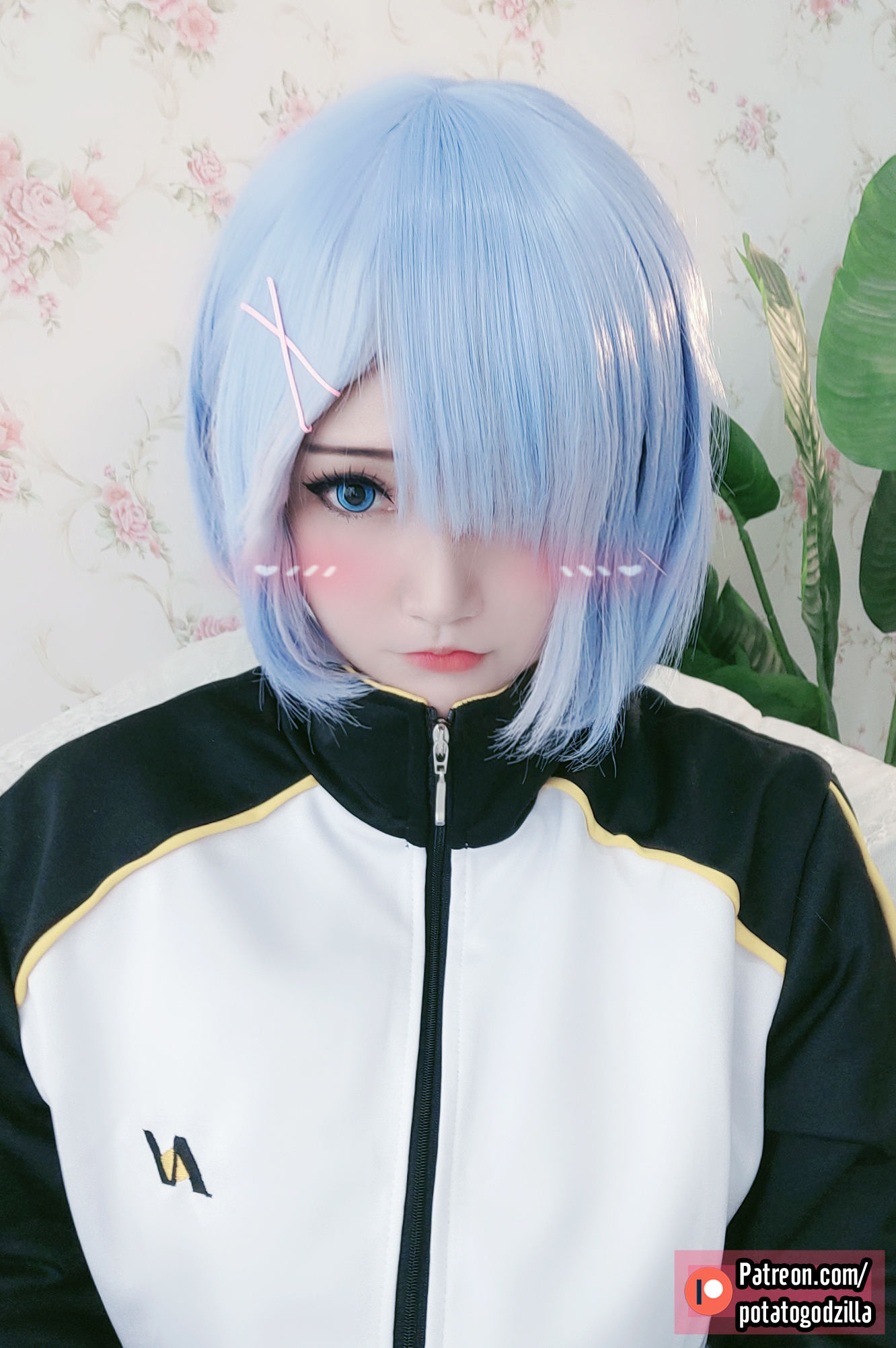 [网红COSER写真] Coser小姐姐Potato Godzilla – Rem In Subaru Jacket-秀臀网-高品质图集网