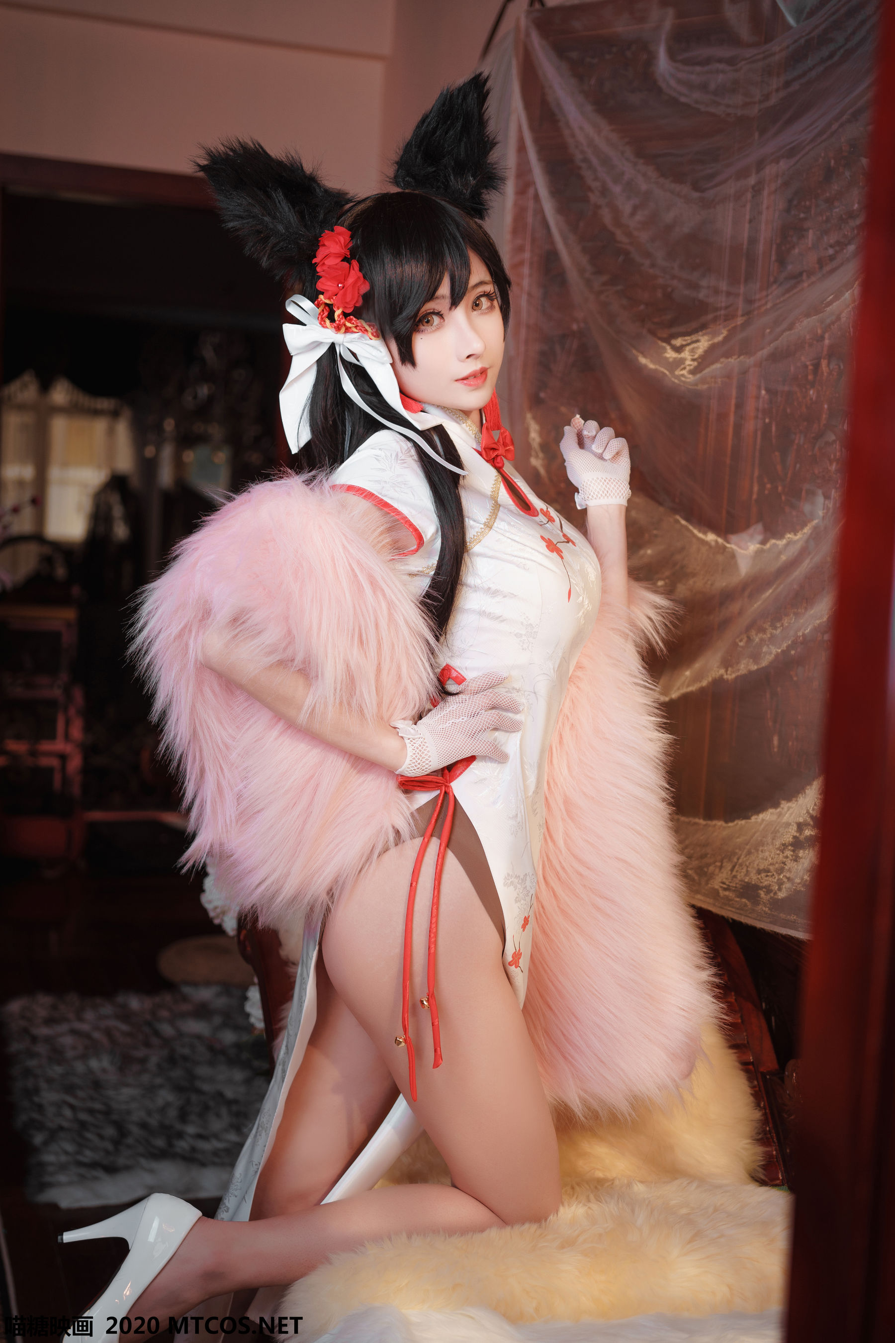 图片[8]-[喵糖映画] HML.005 凉凉子 爱宕旗袍-秀臀网-高品质图集网